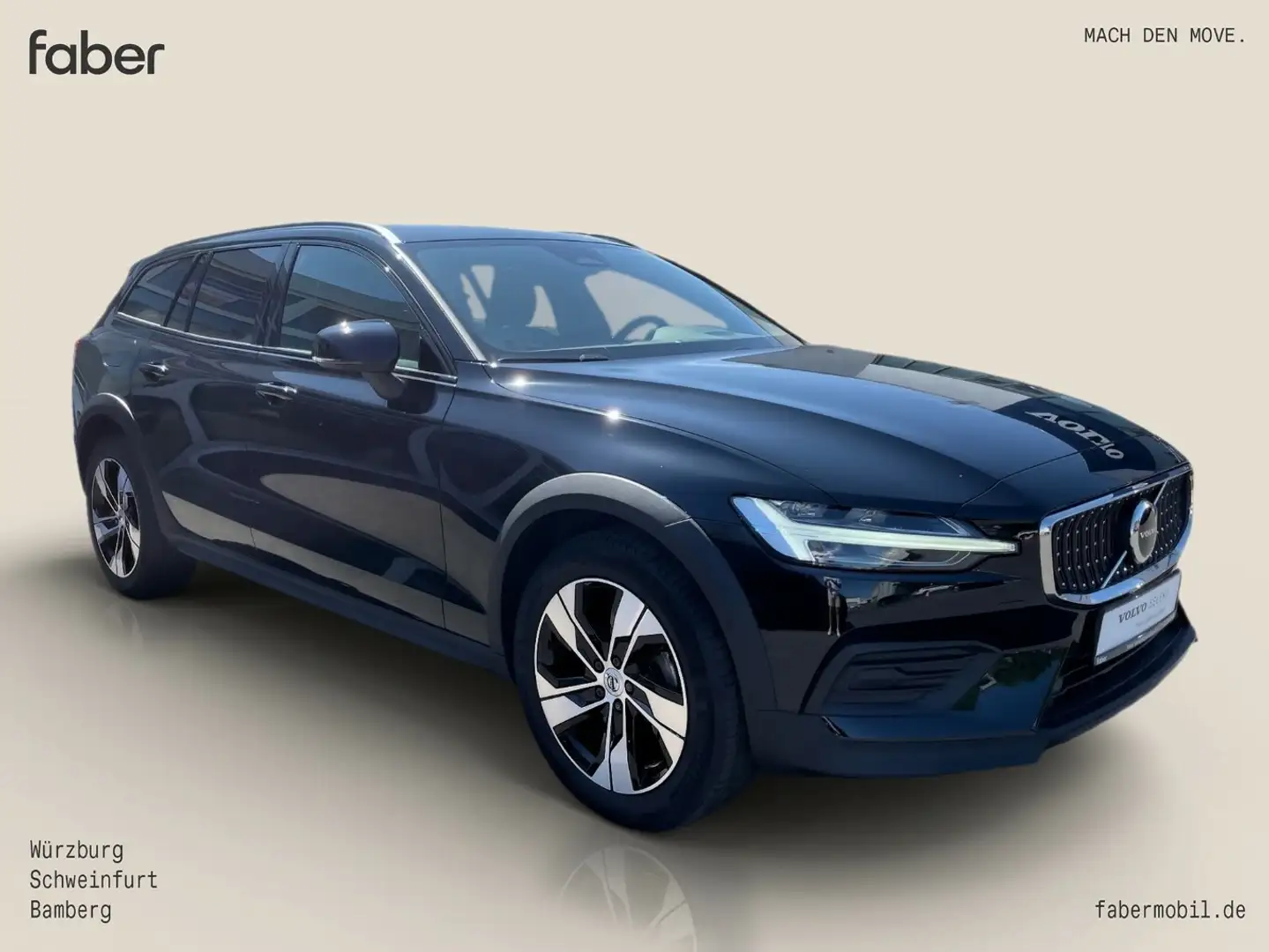 Volvo V60 Cross Country Plus AWD *AHK* Sportsitze* Schwarz - 2