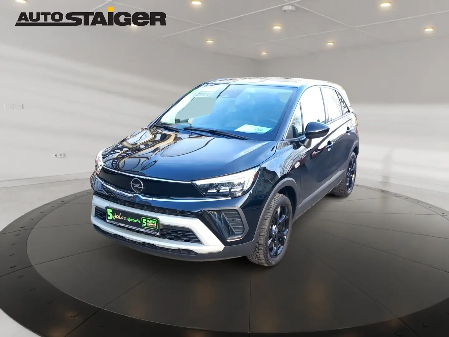 Opel Crossland 1.2 Turbo Elegance LED+Navi+SHZ+Kam. Schwarz - 2