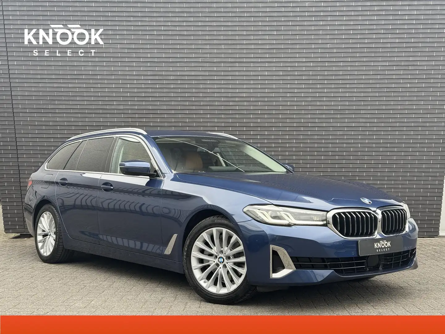 BMW 520 5-serie Touring 520i High Executive Luxury Line / Blauw - 1