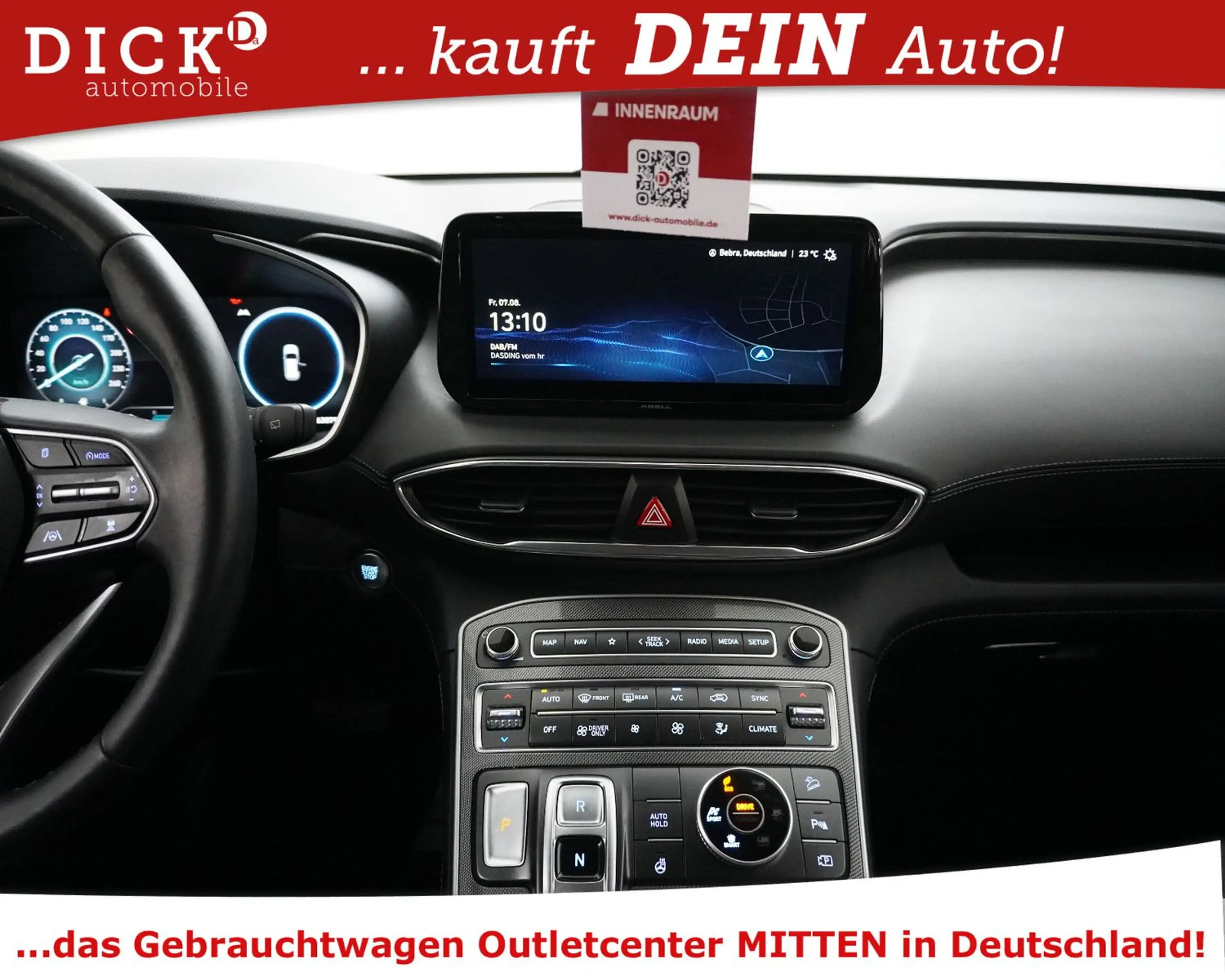 Hyundai SANTA FE 1.6 Hyb 4WD Prime MEMO+HEAD+360+ACC+19" — photo 15