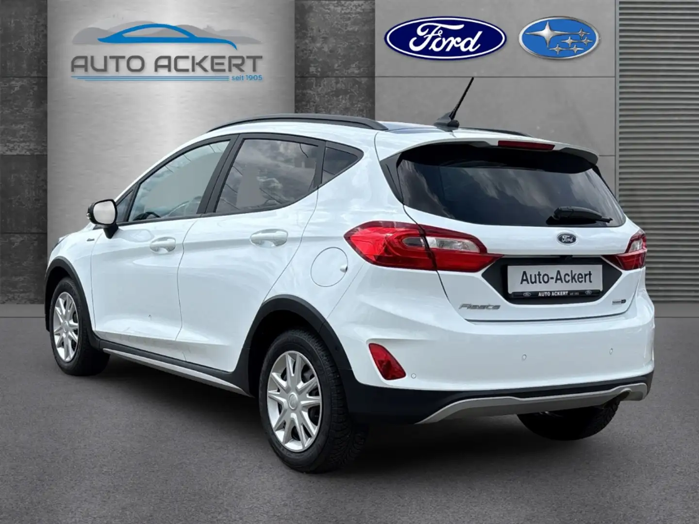 Ford Fiesta Active X 1.0 EcoBoost M-Hybrid EU6d Weiß - 2