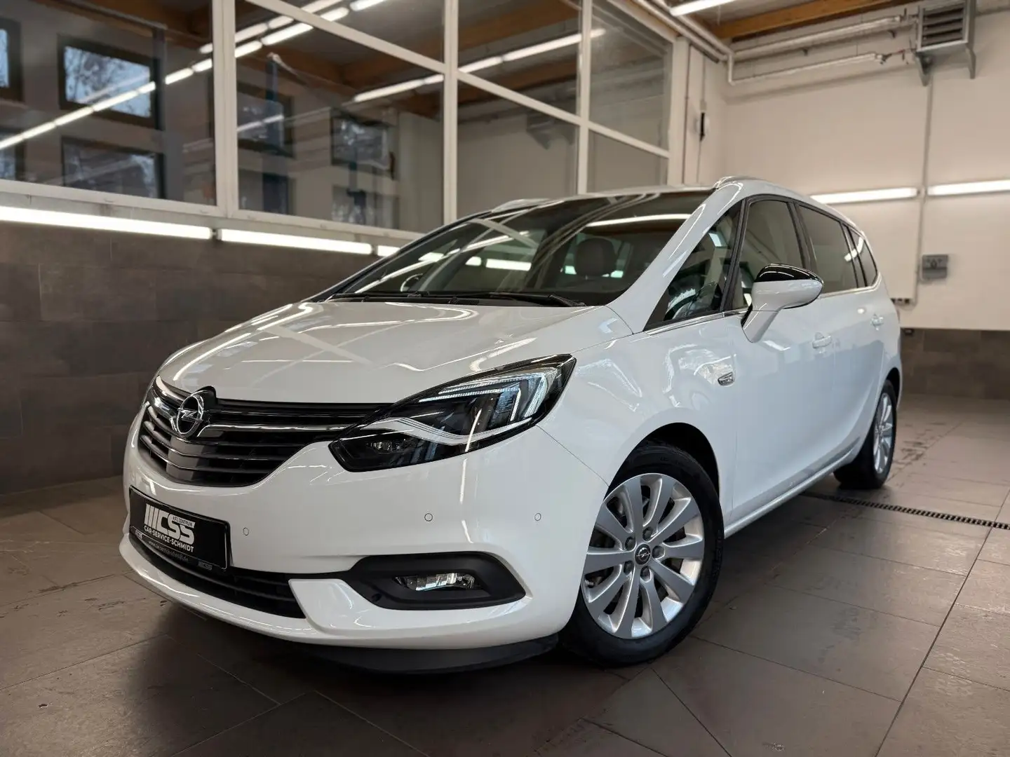 Opel Zafira Innovation NAVI SHZ LED LEDER TOT+ABSTAND Weiß - 1