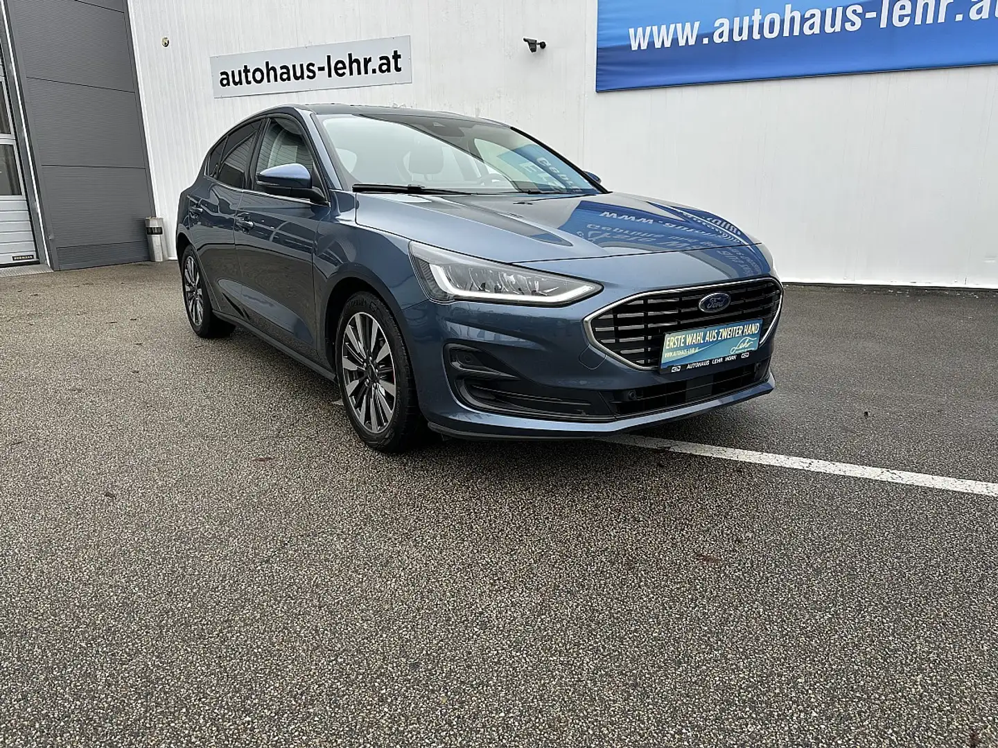 Ford Focus 1,5 EcoBlue Titanium X Aut. Blau - 1