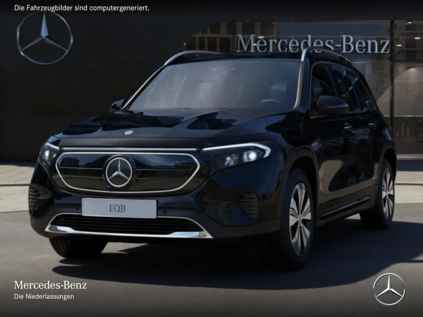 Mercedes-Benz EQB 250 PROG+PLUS-PAKET+360+KEYLESS Schwarz - 2