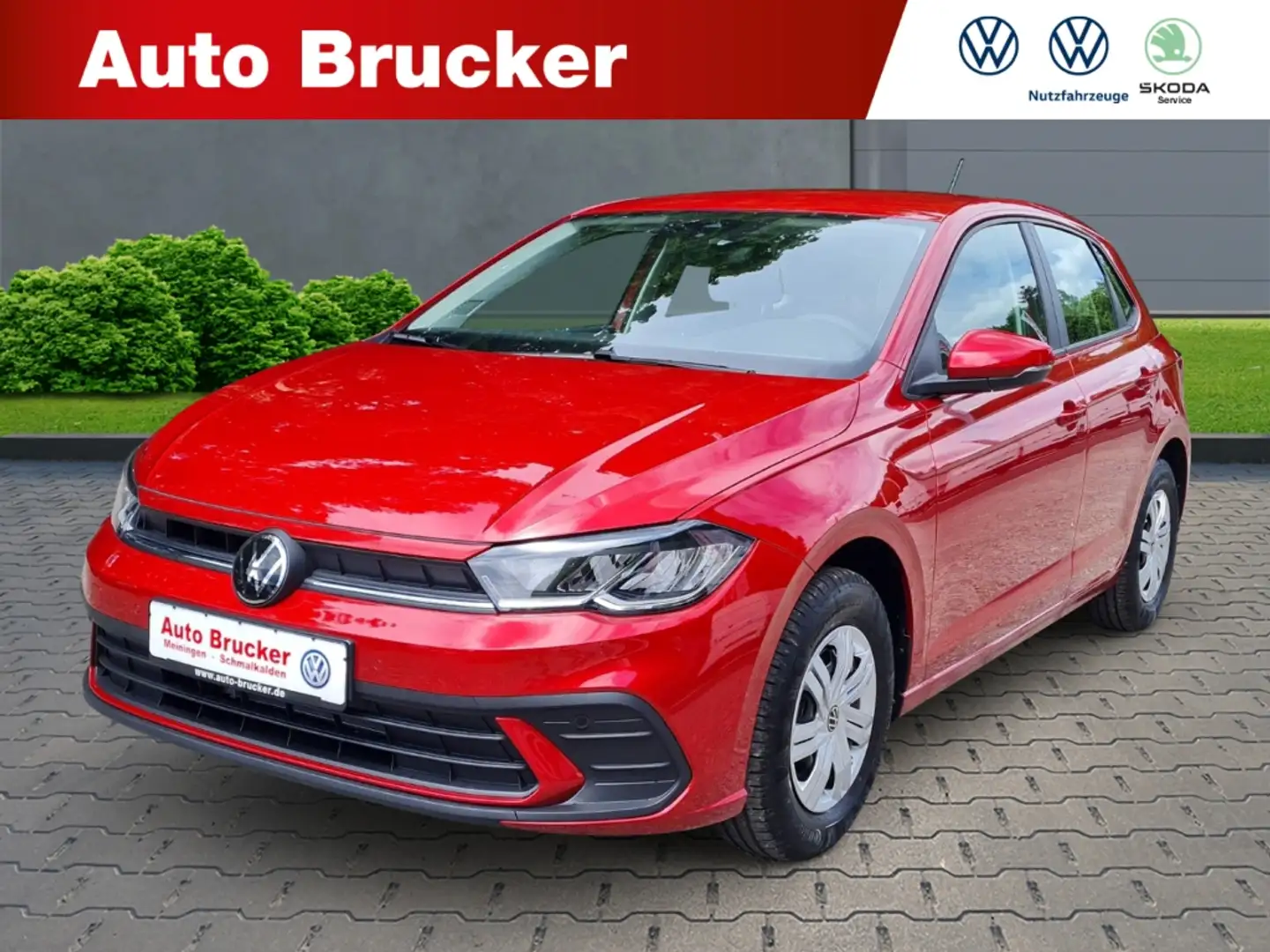 Volkswagen Polo VI Basis 1.0+Berganfahrassistent+Multifunktionslen Rouge - 1