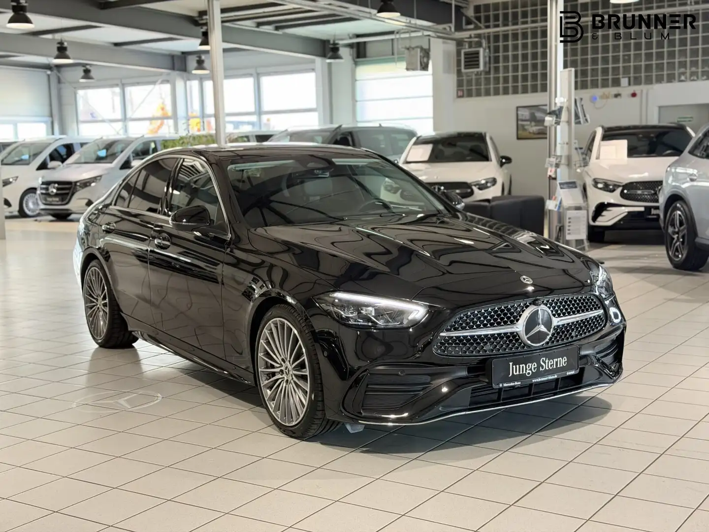 Mercedes-Benz C 200 C 200 AMG Line,Memory,Sound,AHK,Kamera,Distronic Negro - 2