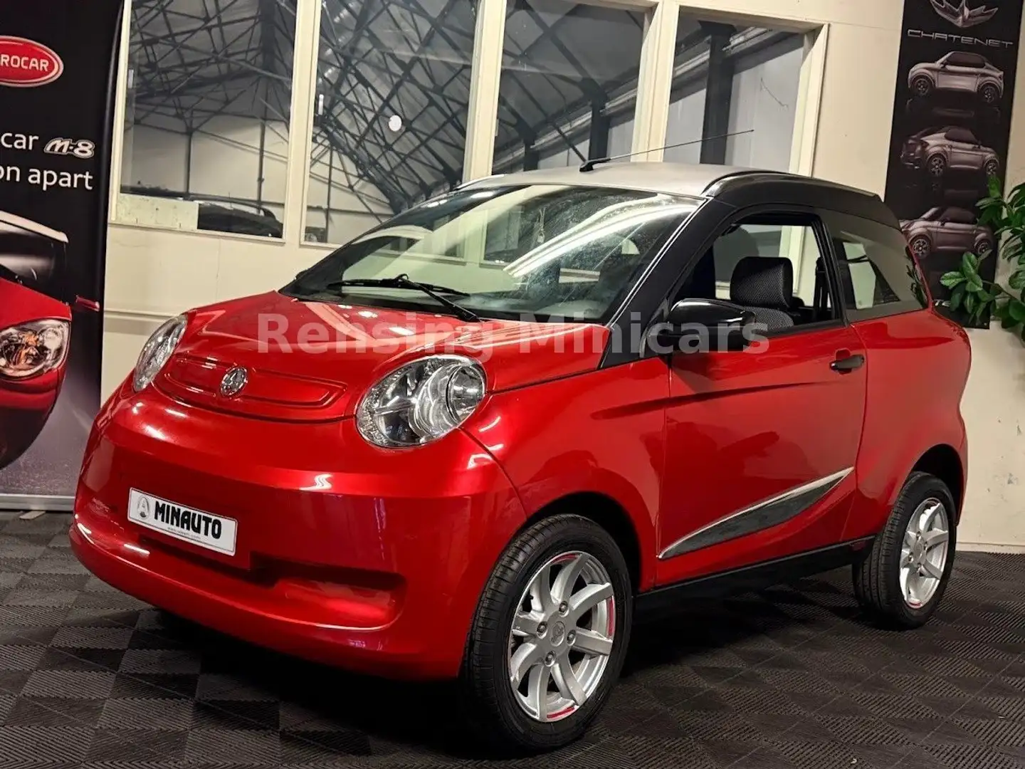 Aixam Crossline XXL 2019 RED Mopedauto Microcar 45 KM Rouge - 2