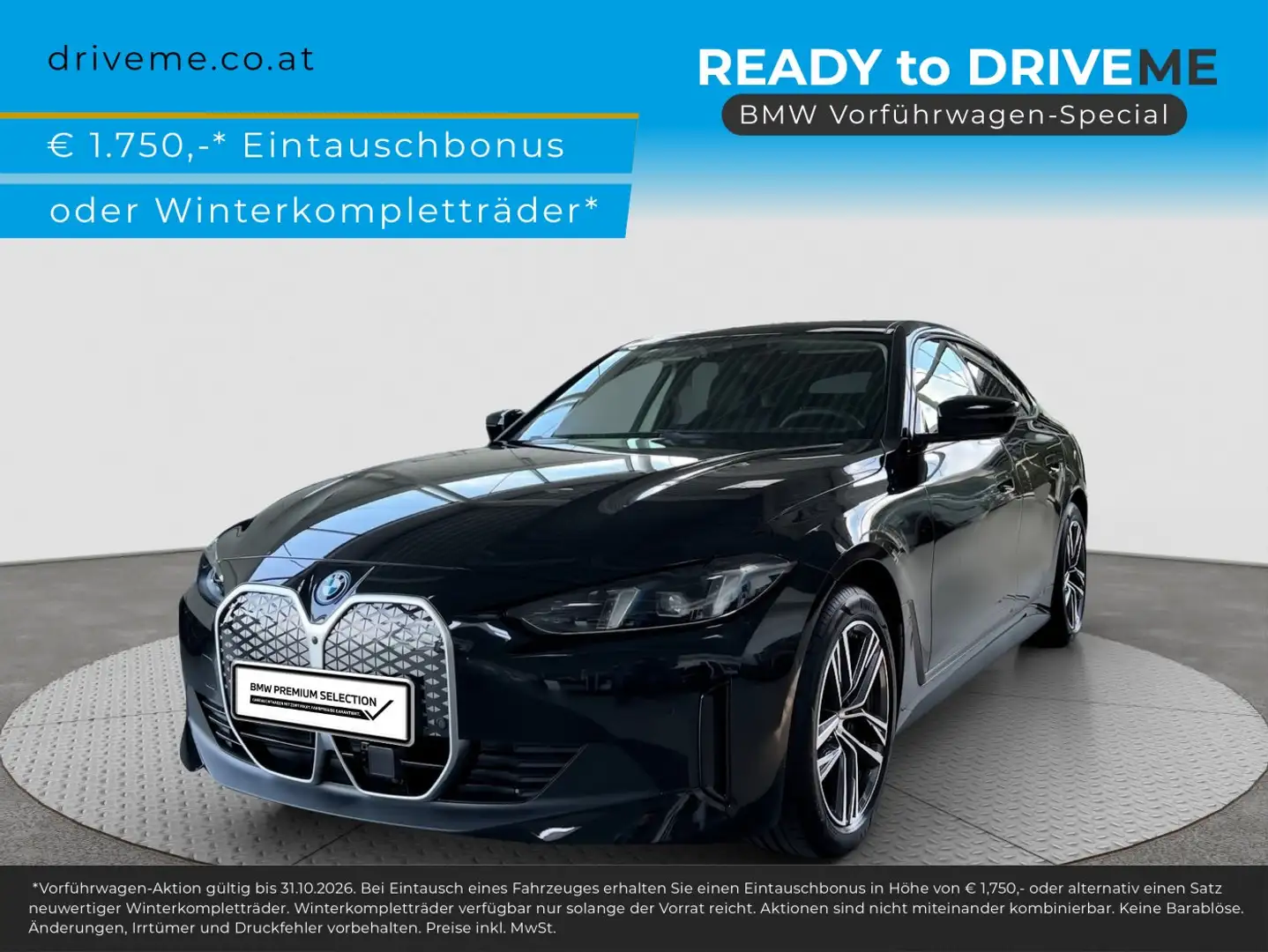 BMW i4 Gran Coupe eDrive Schwarz - 1
