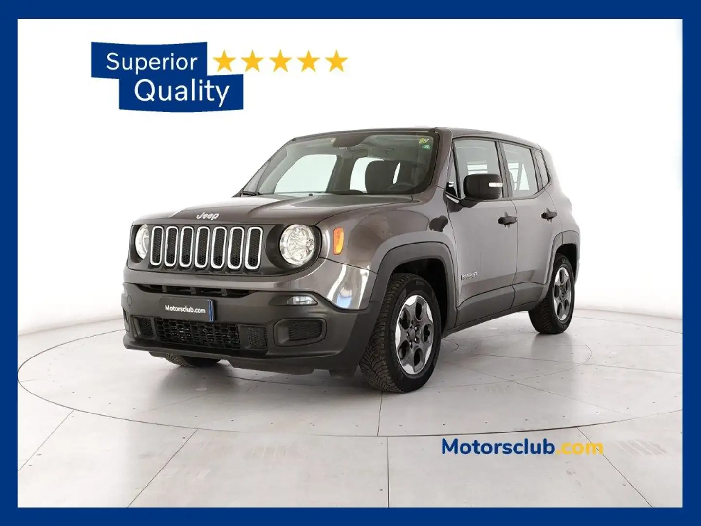 Jeep Renegade 1.6 Mjt Sport - Autocarro Grigio - 1