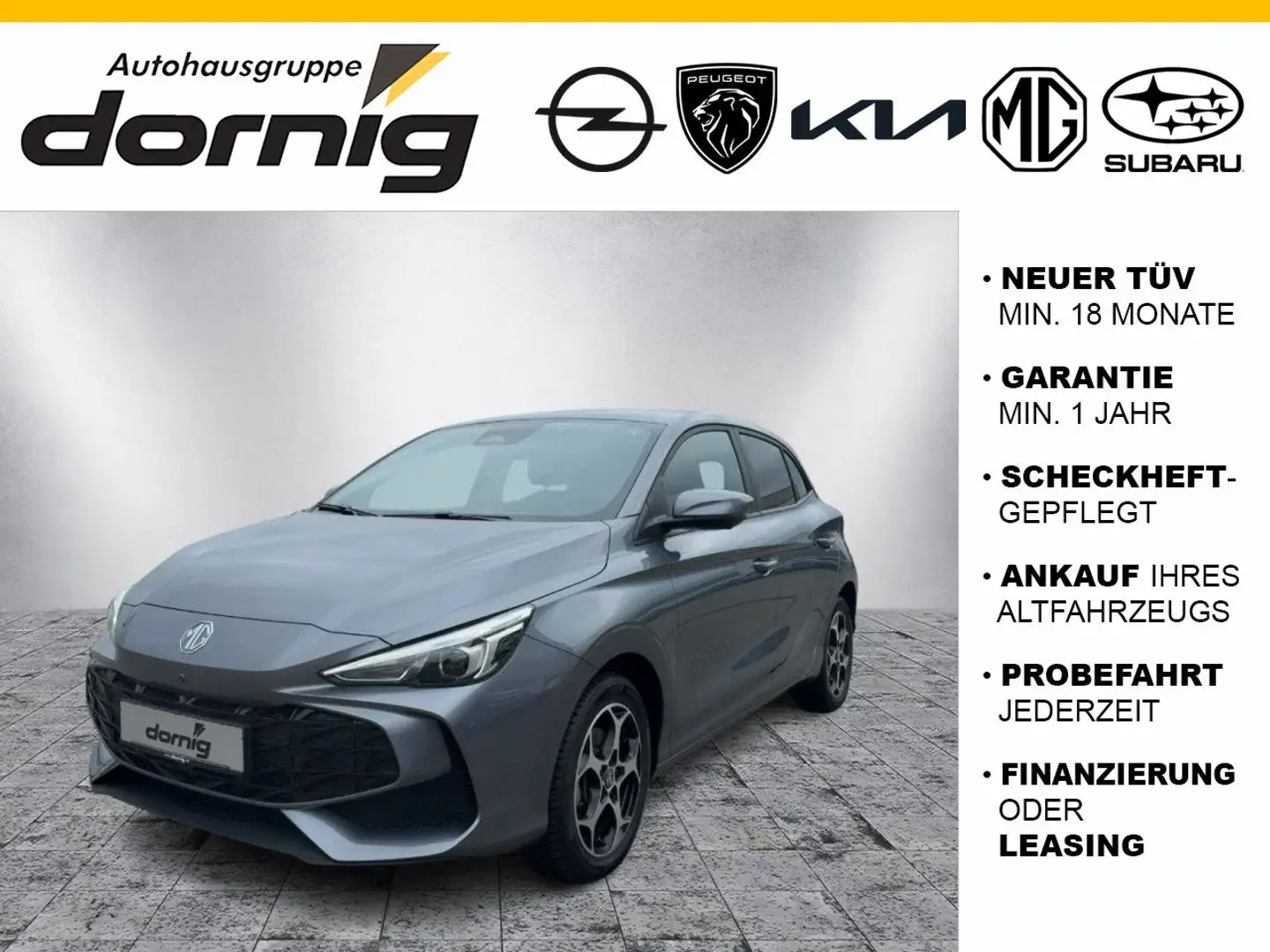 MG MG3 3 1.5 Hybrid+ 143kW Luxury Gris - 1