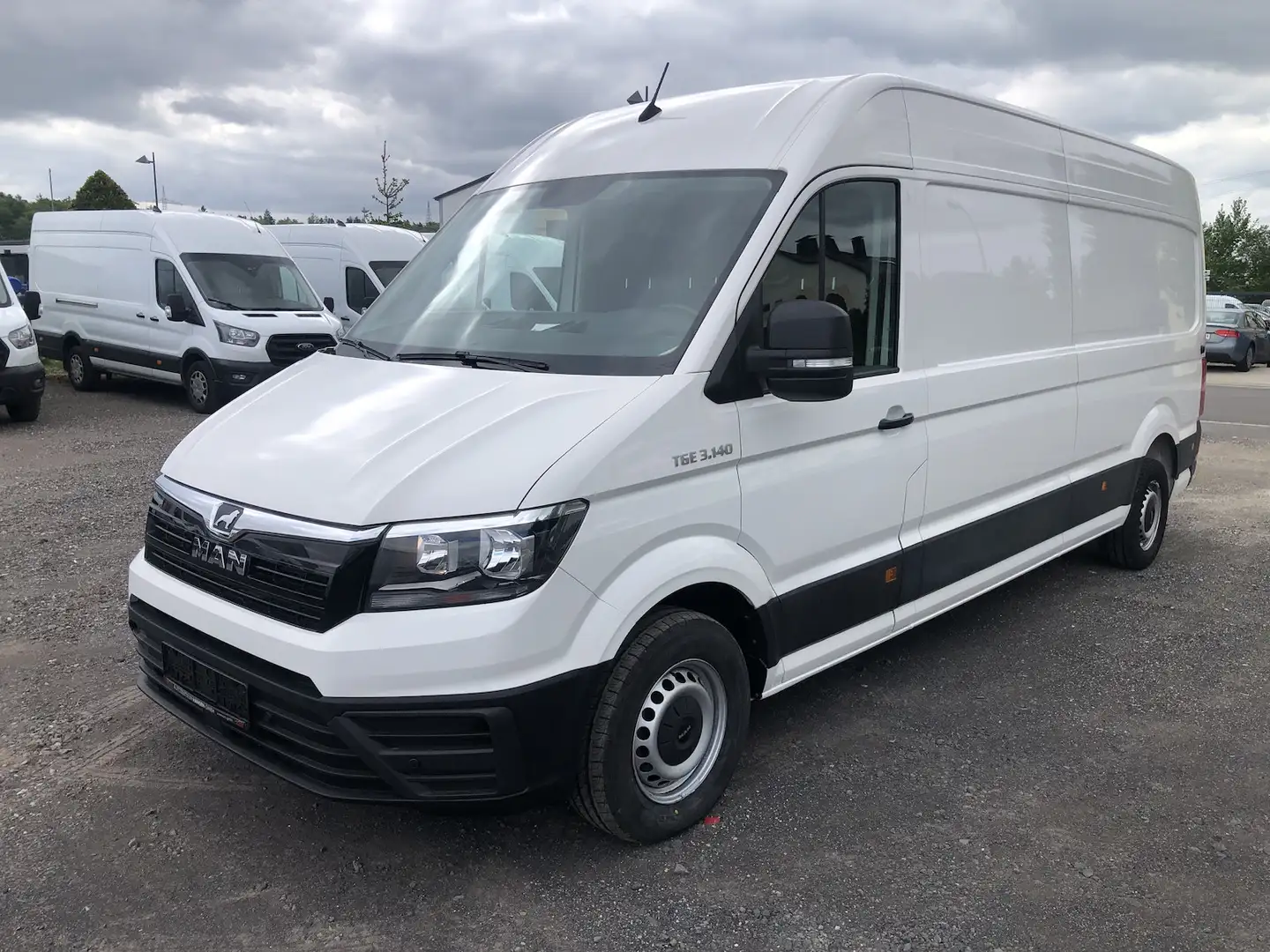 MAN TGE Kasten L3H2 2.0 Diesel, EURO6 Blanc - 1