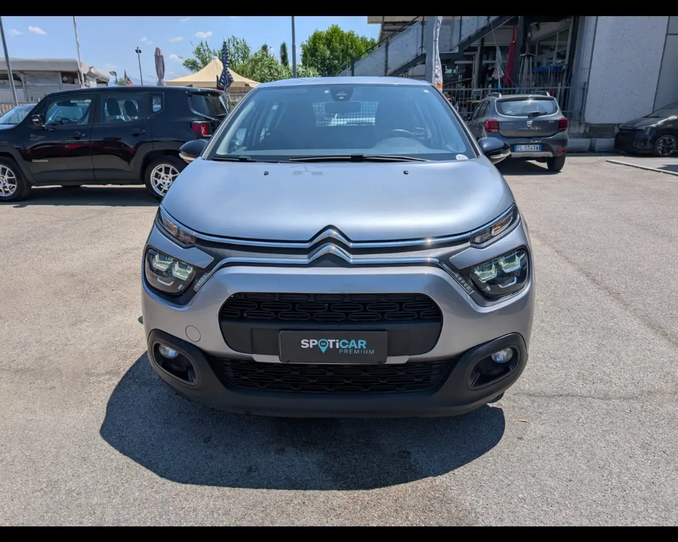 Citroen C3 van 1.5 Bluehdi 100cv S&S Feel M6 Argent - 2