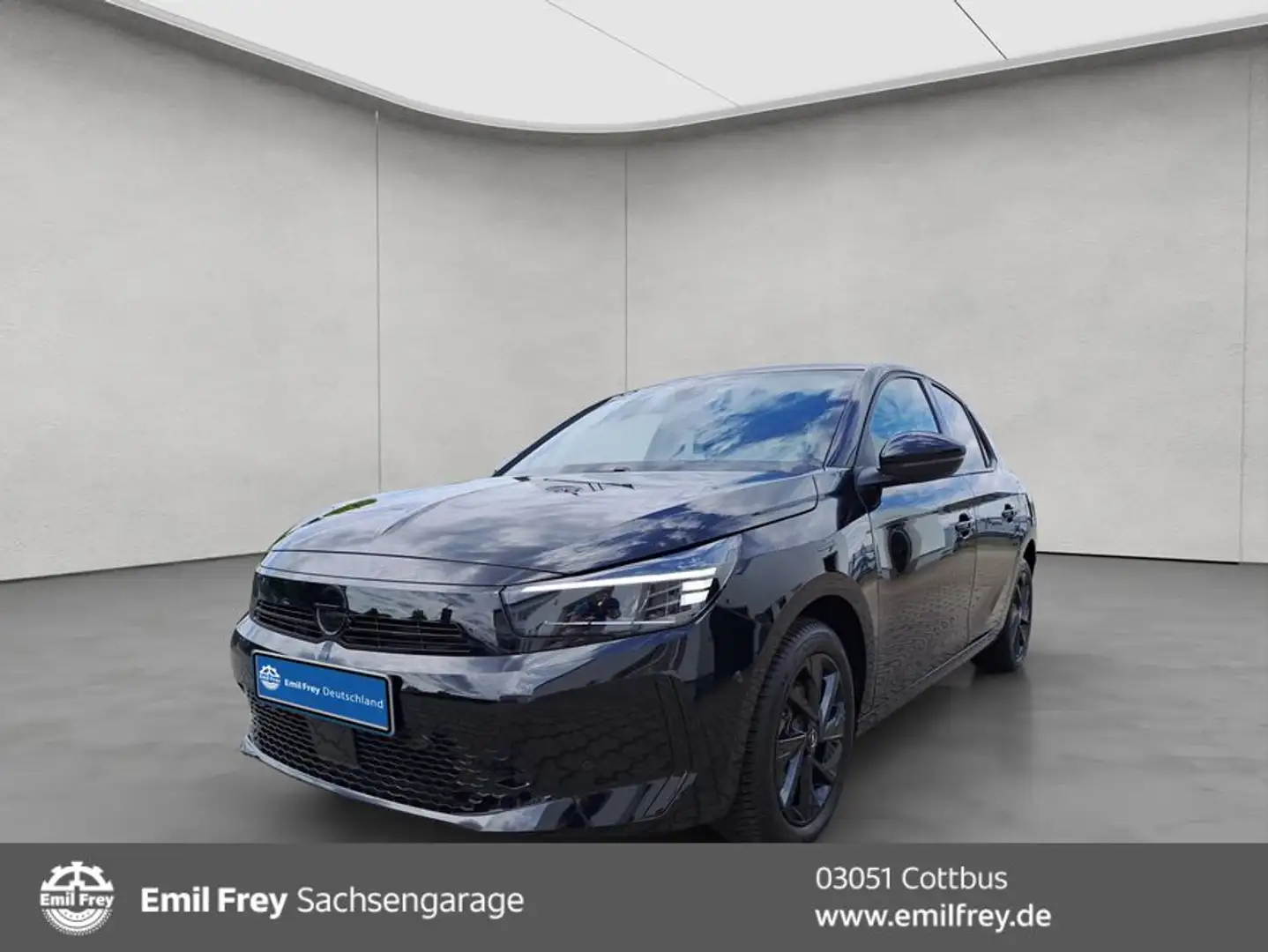 Opel Corsa 1.2 Direct Injection Turbo GS NAVI * LED Schwarz - 1