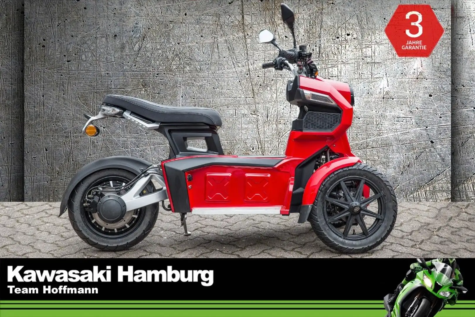 KSR Moto Doohan ITank 70Km/h E Dreirad Roller Czerwony - 1