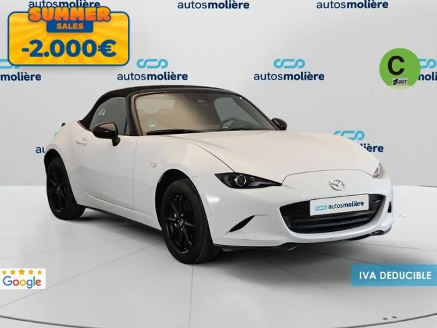 Mazda MX-5 1.5+SKYACTIV-G+Prime-Line+97+kW+%28132+CV%29 Blanco - 2