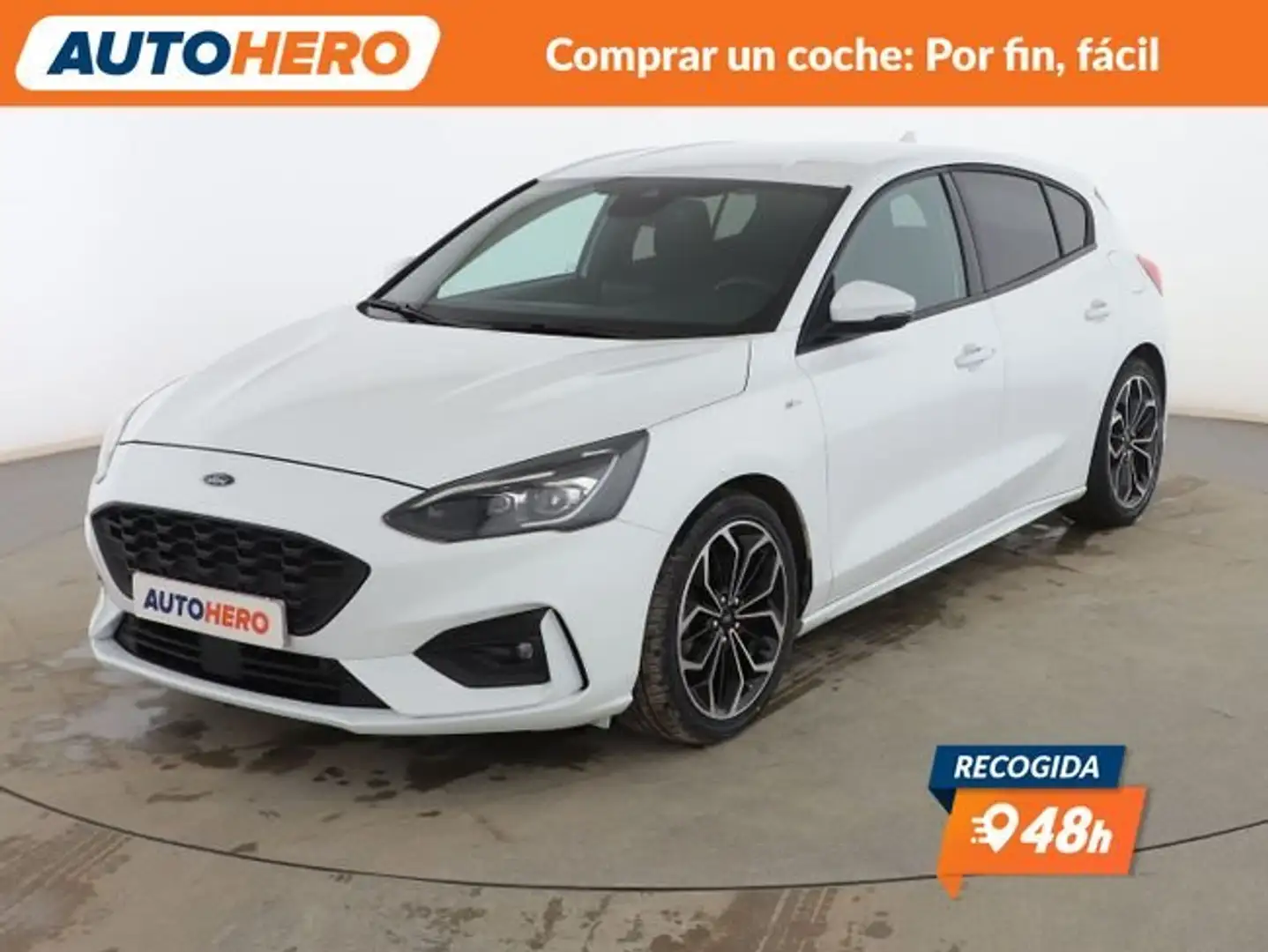 Ford Focus 1.0 Ecoboost ST Line 125 Blanc - 1