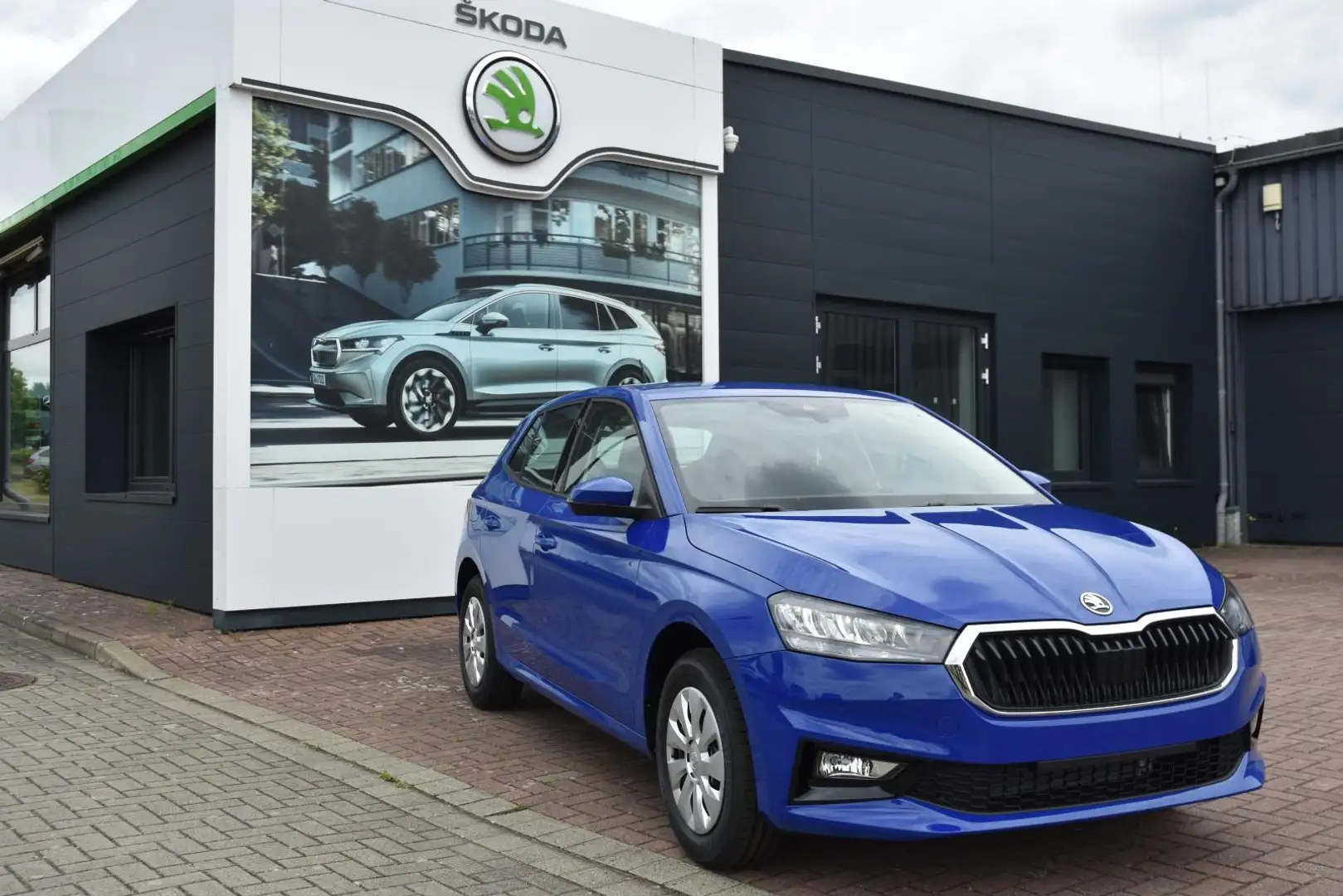 Skoda Fabia 1.0 TSI*LED*SHz*Klima*DAB*elek.FH*Lane Ass Blau - 2