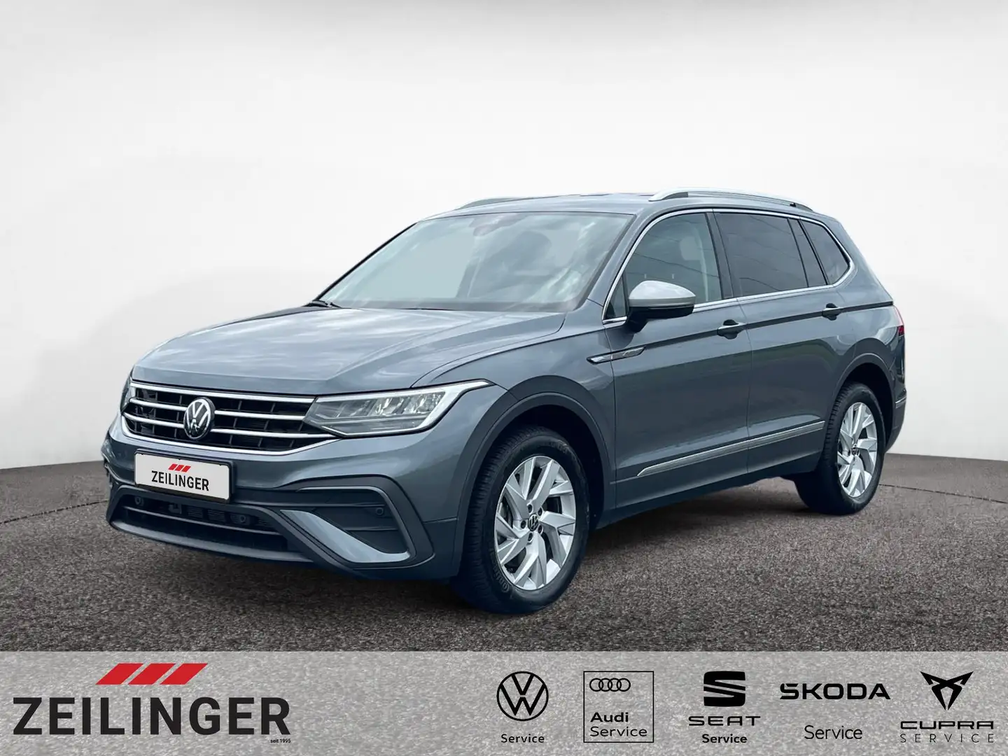 Volkswagen Tiguan Allspace Life 4Mo TDI DSG|7-S|AHK|eHECK Grau - 1