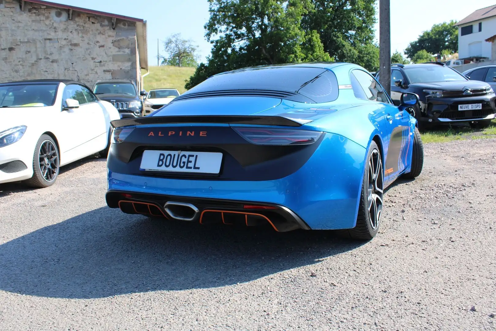 Alpine A110 SPORT 1L8 TURBO 252 BOITE AUTO +PALETTE GPS CAMÉRA Bleu - 2