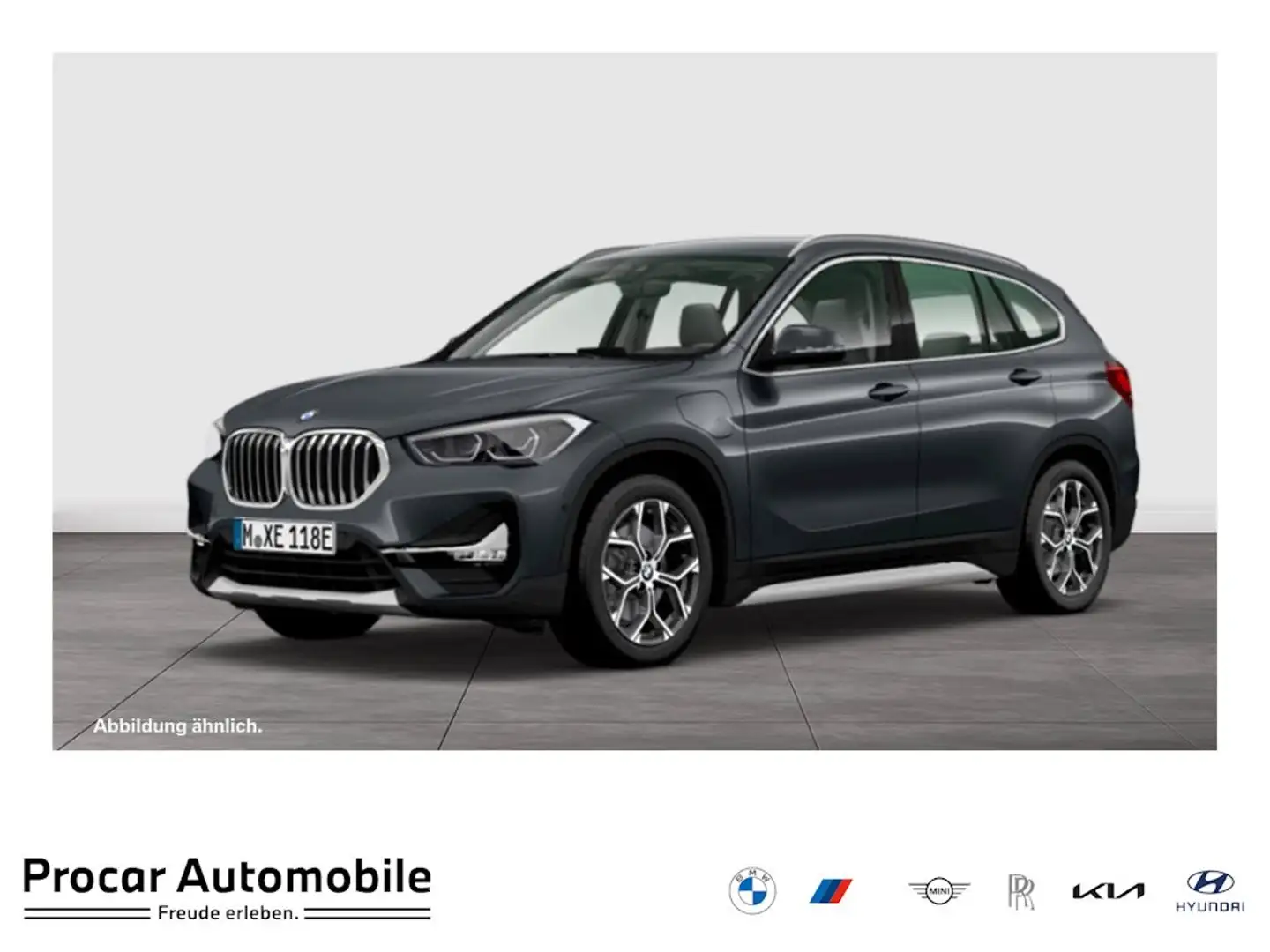 BMW X1 xDrive25e xLine LED Navi+ DA+ ACC PA RFK HuD Grau - 1
