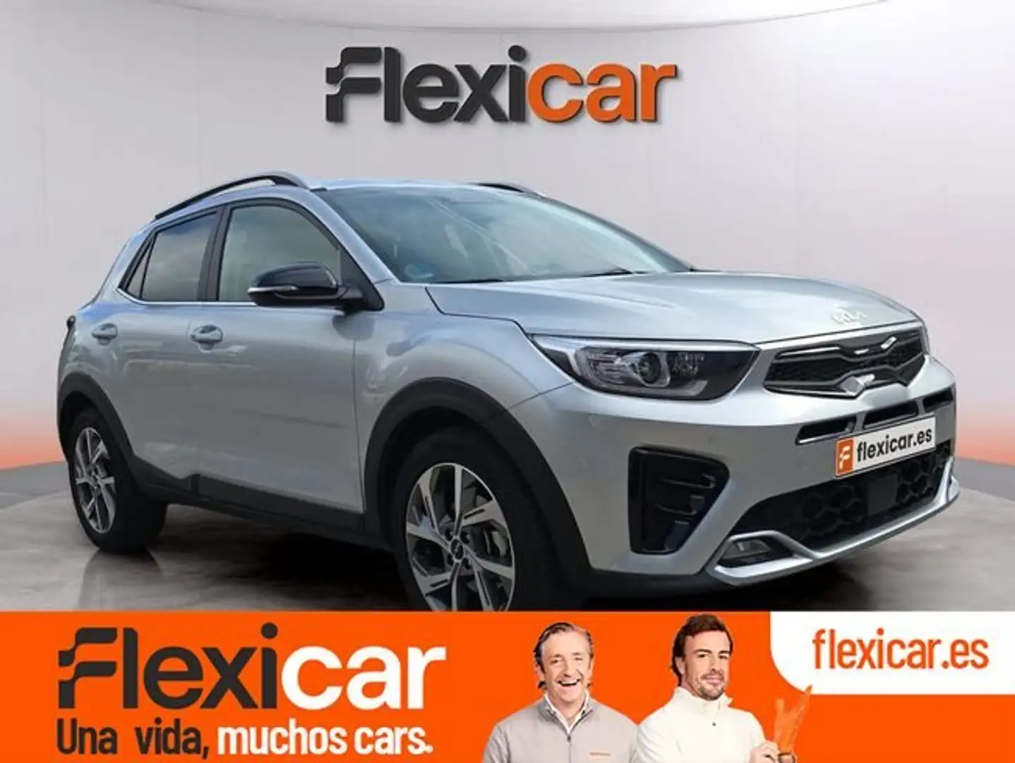 Kia Stonic 1.0 T-GDi 74kW (100CV) MHEV MT GT Line Gris - 1
