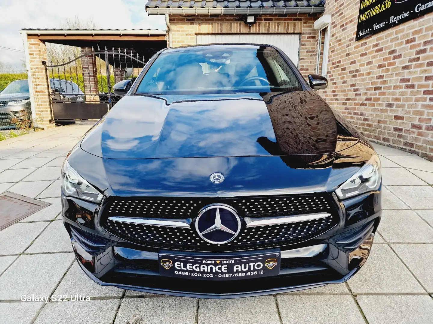 Mercedes-Benz CLA 180 d Shooting Brake-Pack AMG-Auto-Carnet-Garantie Noir - 2