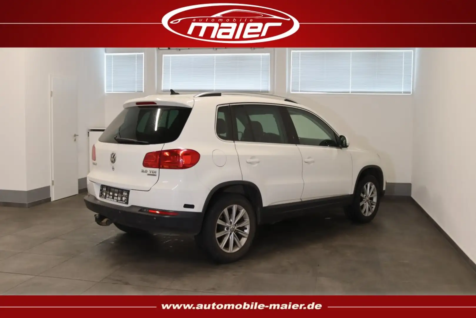Volkswagen Tiguan 2.0 TDI DSG 4M. Sport&Style-NAVI-PDC-AHK Weiß - 2