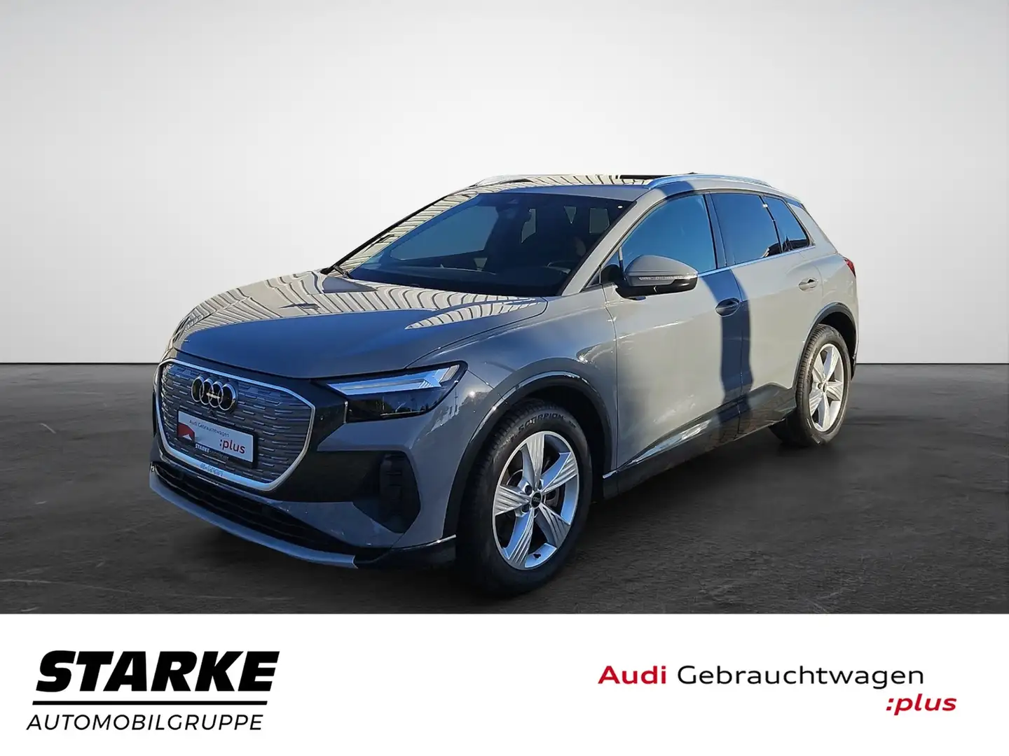 Audi Q4 e-tron 50 quattro advanced NaviPlus LED Pano SHZ 19-Zo... Grau - 2