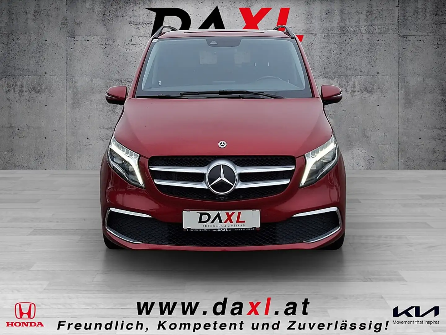 Mercedes-Benz V 300 d lang Aut. Rot - 2