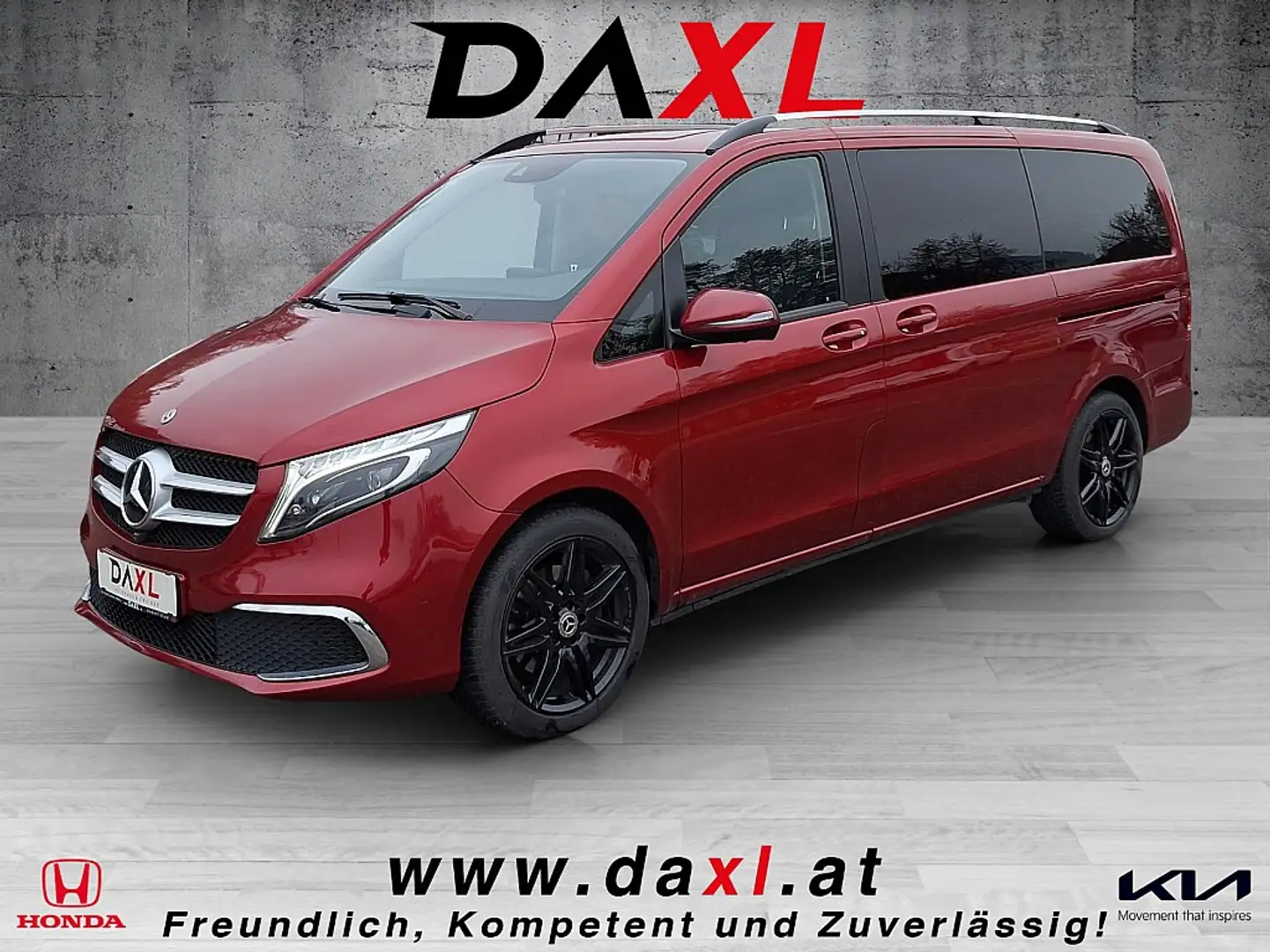 Mercedes-Benz V 300 d lang Aut. Rot - 1