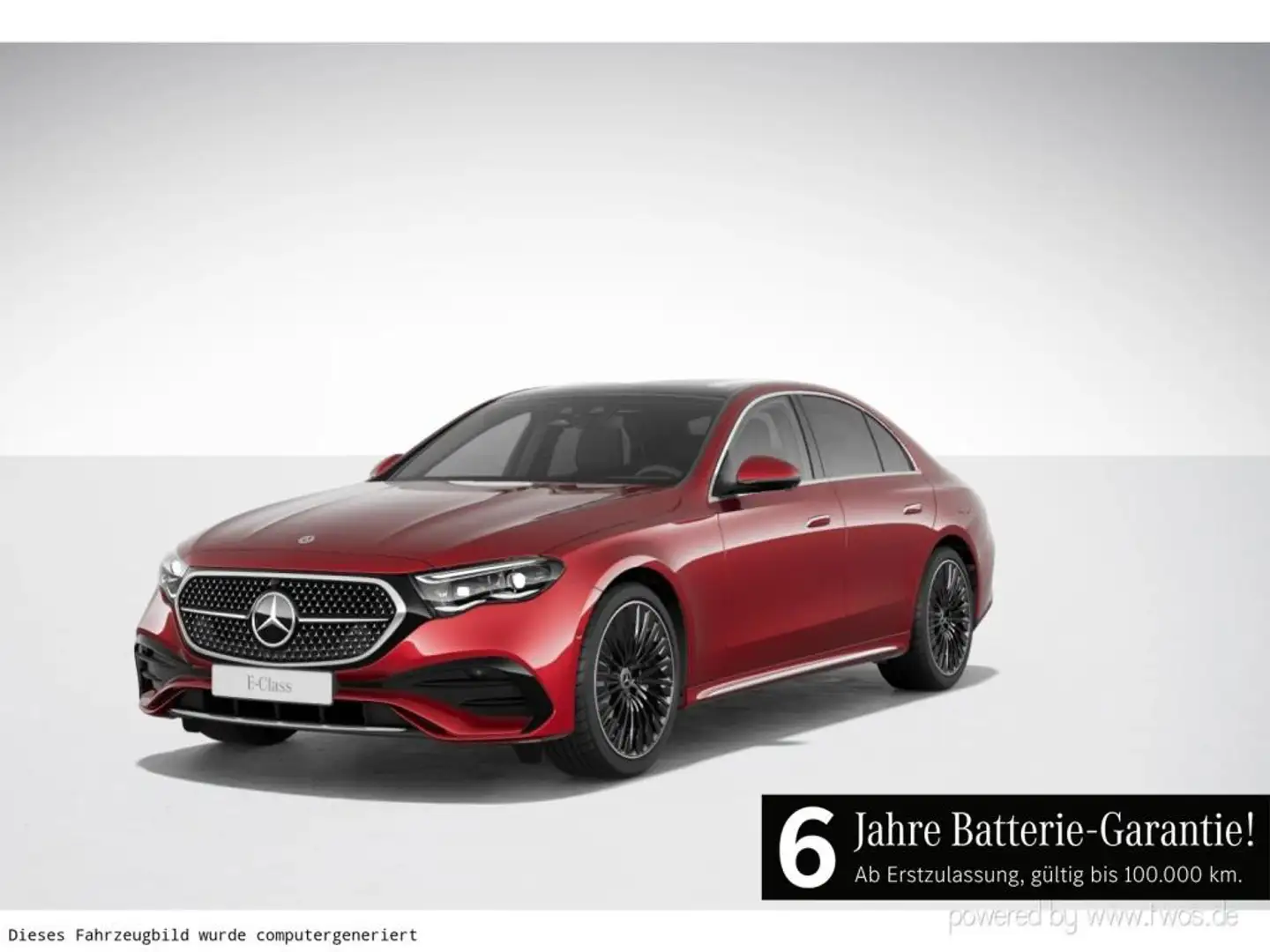 Mercedes-Benz E 300 de 4M AMG Pano SpurW ACC PDC SpurH LED LM Rot - 1