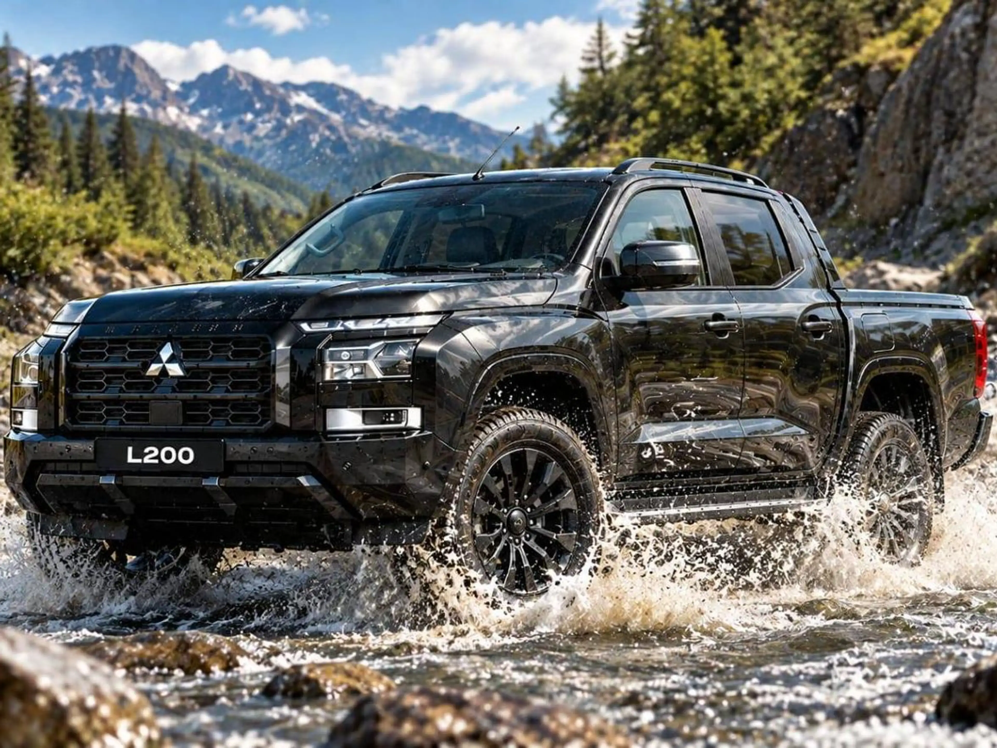 Mitsubishi L200 Doppelkabine Diamant TOP 2.4 Bi-Turbo 4WD Automatik — photo 3