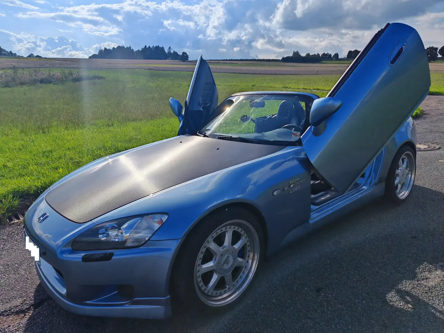 Honda S 2000 2. Hand, unfallfrei, jährlich Scheckheft Niebieski - 2