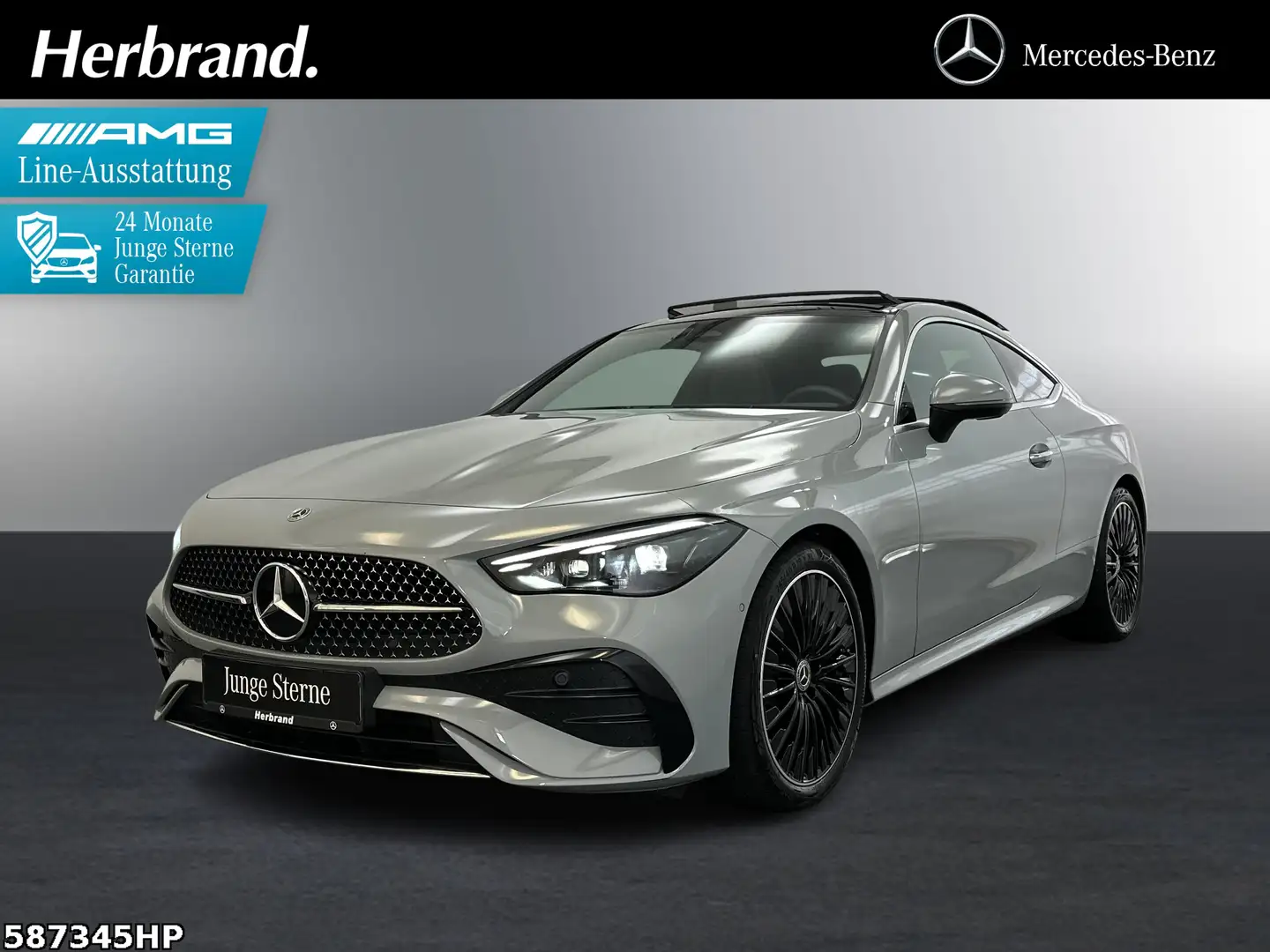 Mercedes-Benz CLE 300 4M AMG Coupé  *Digital Light Panorama Gri - 1