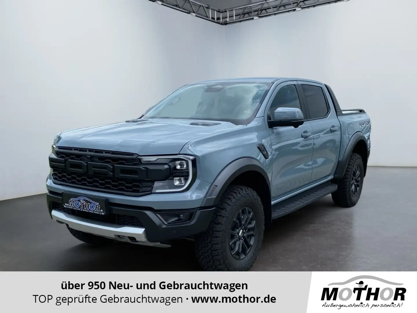 Ford Ranger Raptor 3.0 EcoBoost 4WD ACC PDC SHZ LED Šedá - 1
