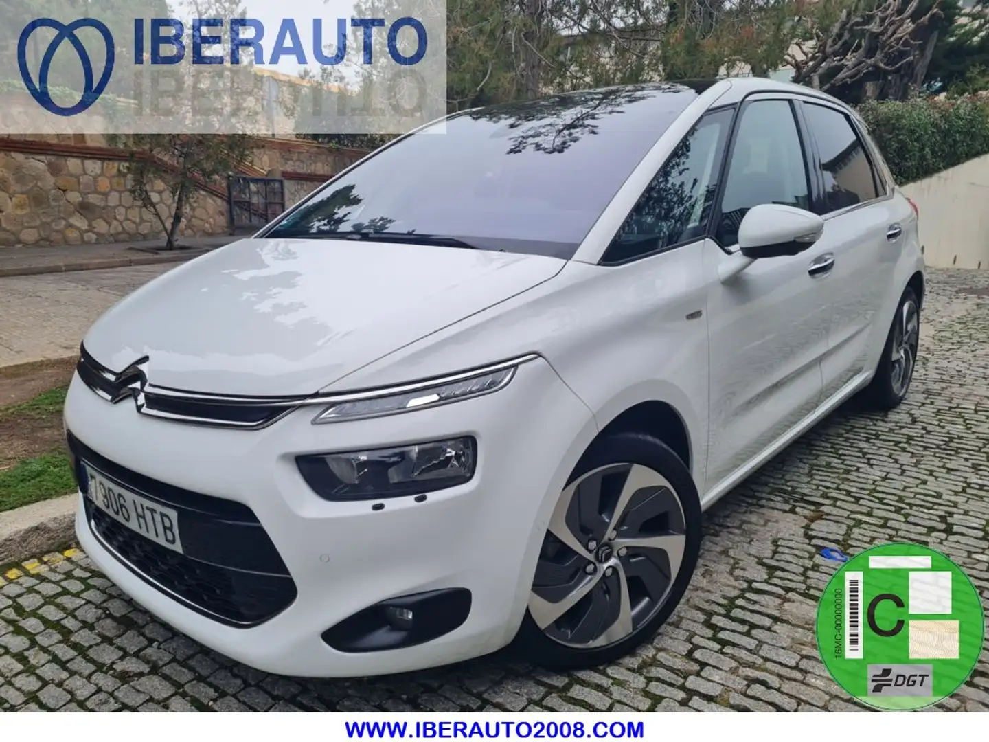 Citroen C4 Grand Picasso 1.6THP Exclusive Blanc - 1