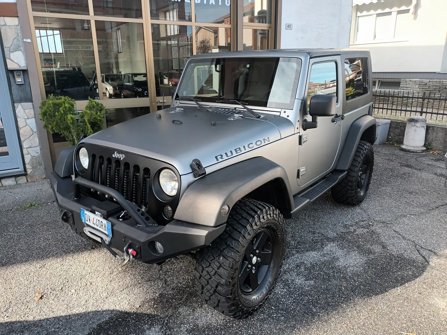 Jeep Wrangler 2.8 crd Rubicon Aut.**OMOLOGATO** Grau - 2