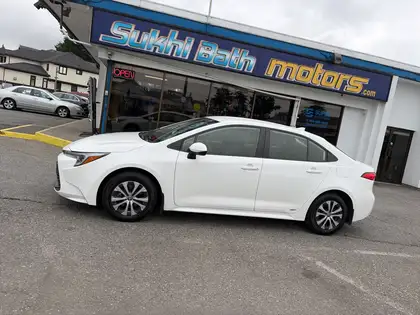 White 2024 Toyota Corolla Hybrid Sedan All-Wheel Drive Automatic