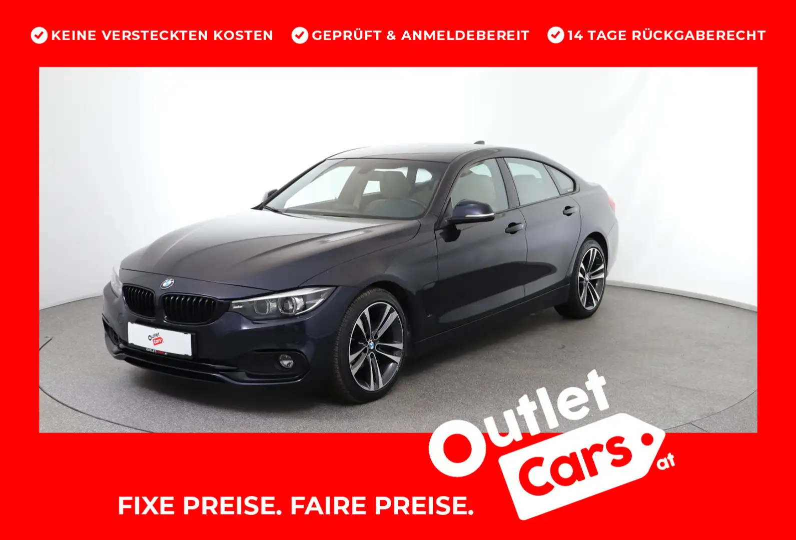 BMW 418 BMW 418d Gran Coupe Aut. Šedá - 1