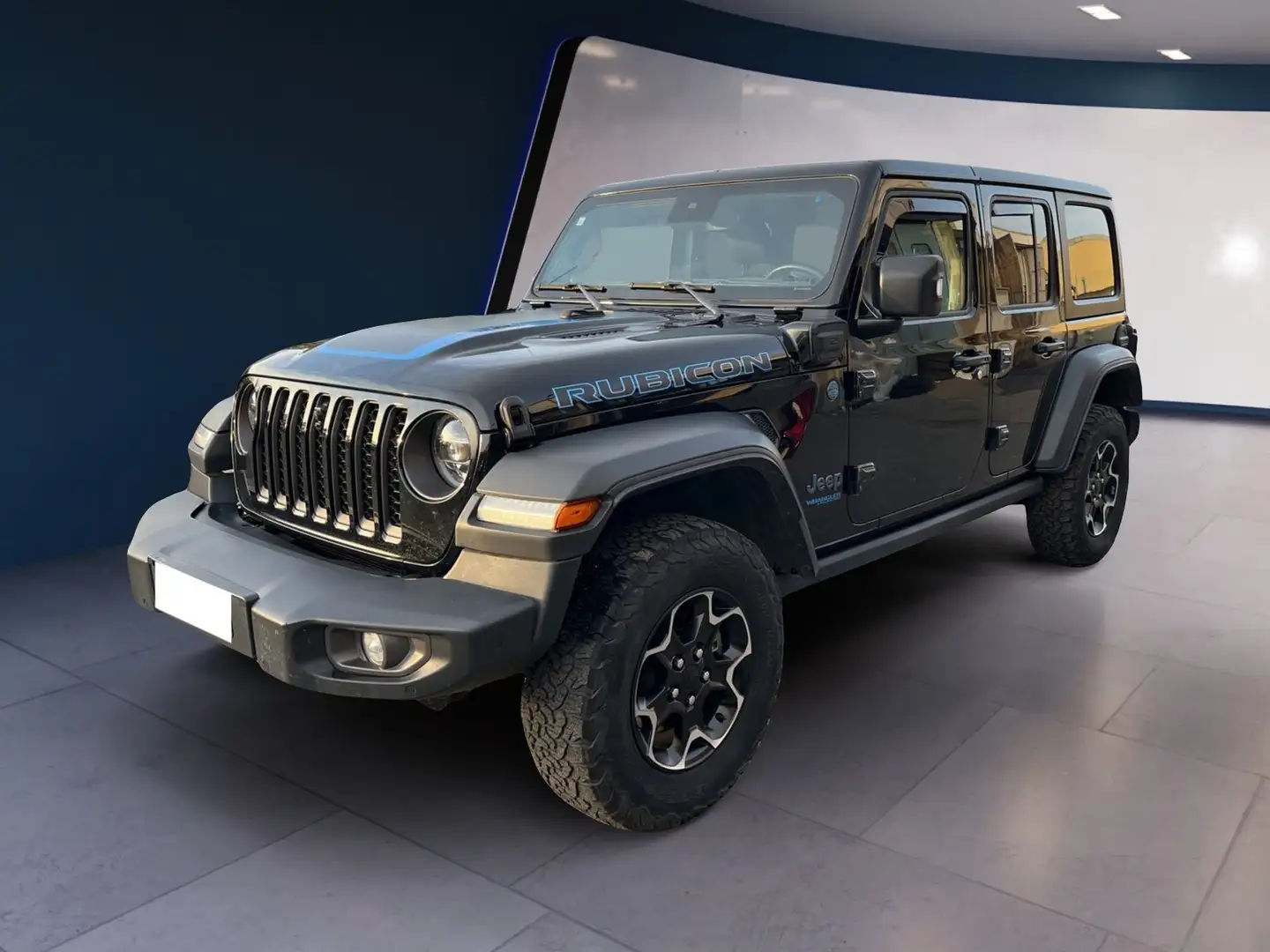 Jeep Wrangler IV Unlimited 4xe Unlimited 2.0 atx phev Rubicon 4 Noir - 2