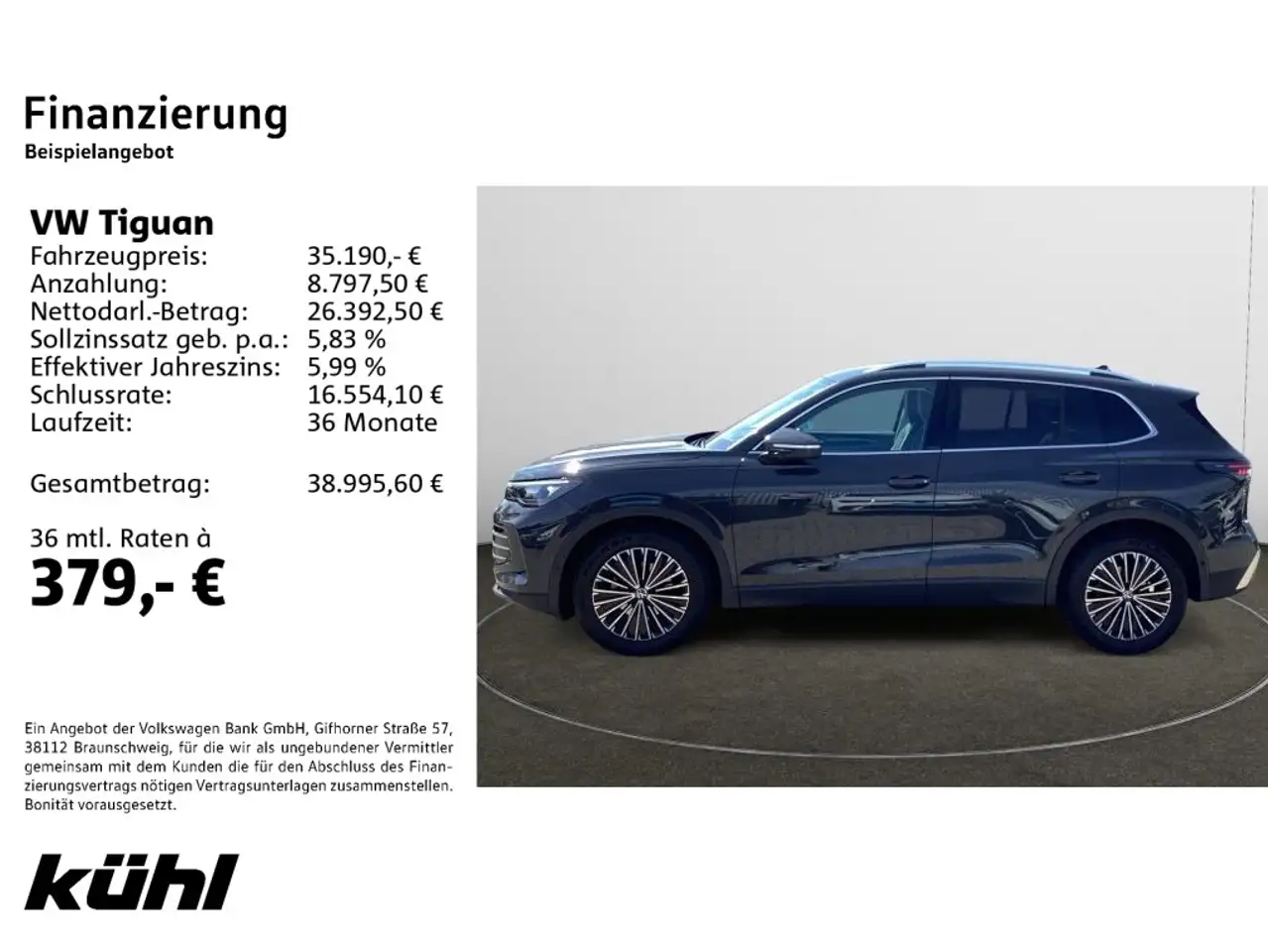 Volkswagen Tiguan 1.5 eTSI DSG Elegance Navi,Matrix,Harman-, миниатюра 2