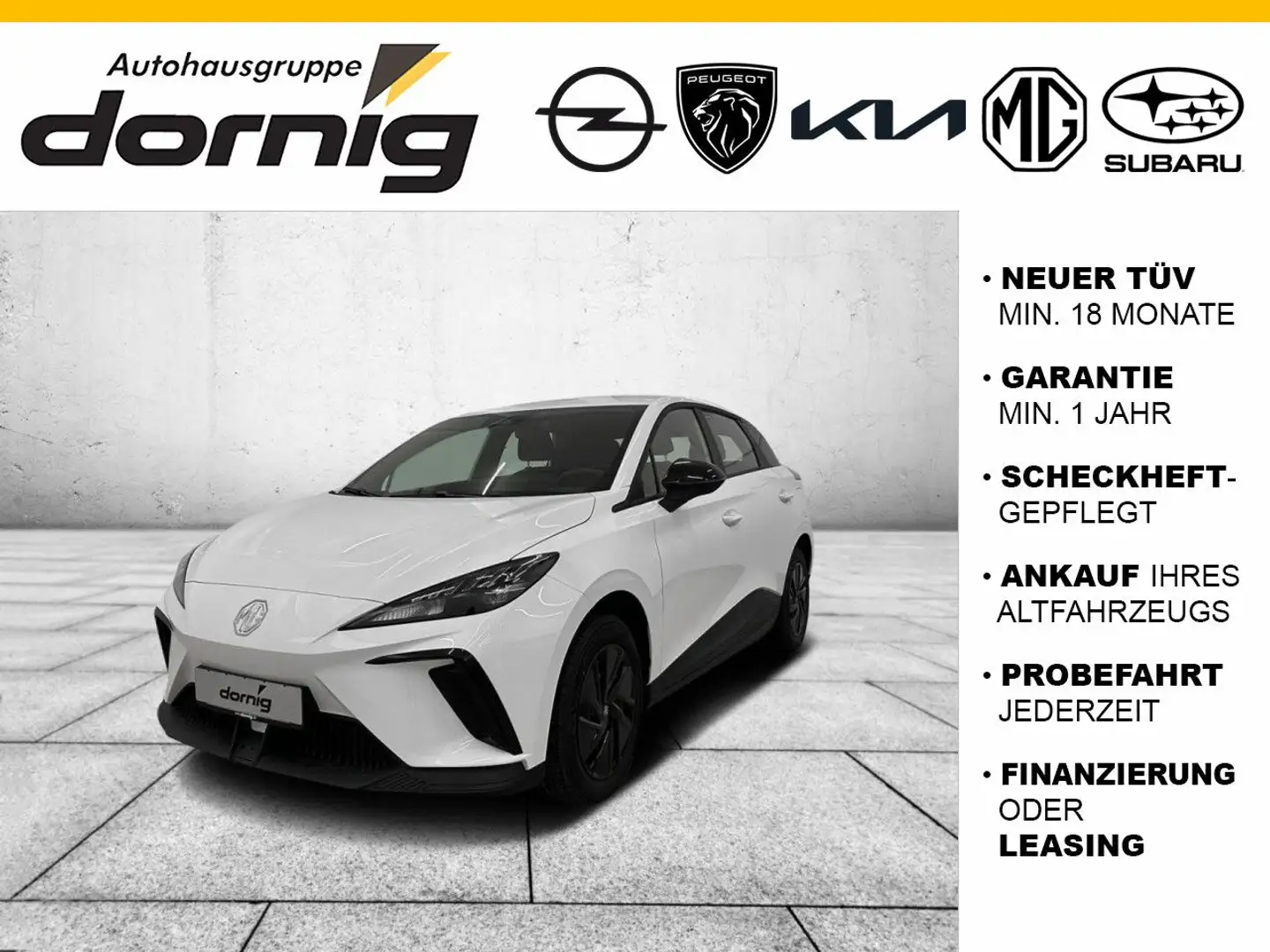 MG MG4 4 51 kWh Standard Weiß - 1