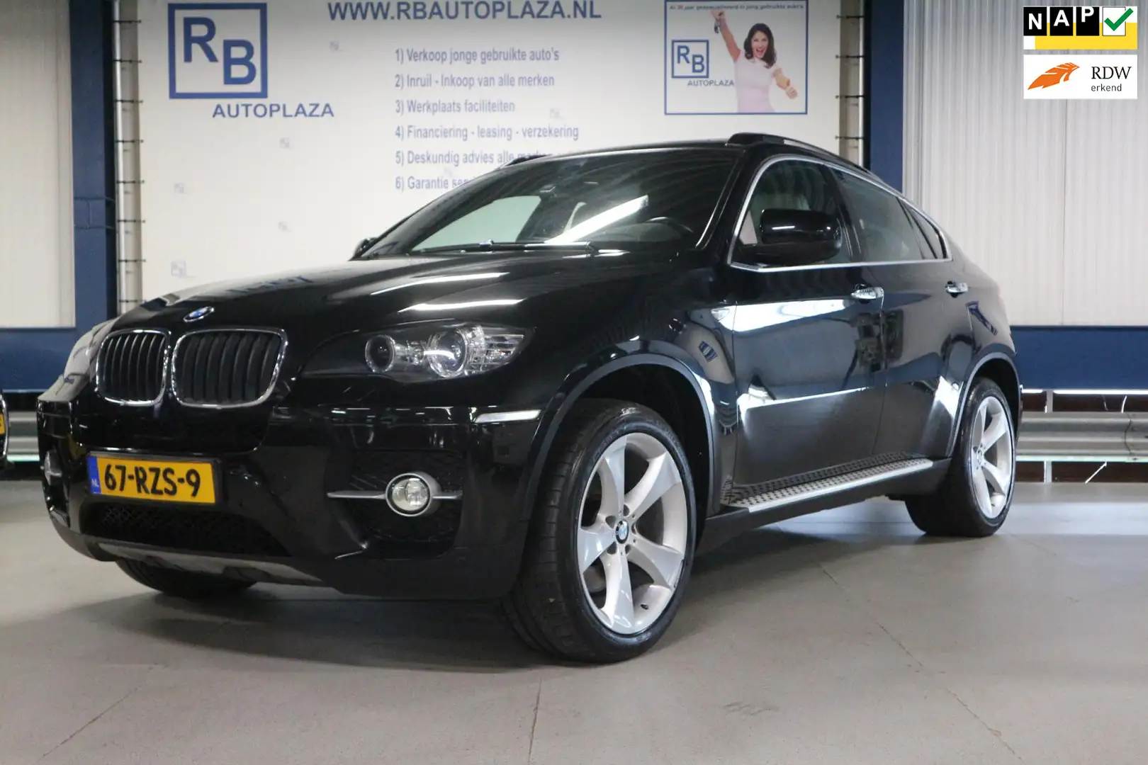 BMW X6 XDrive35i High *** LEES TEKST / READ TEXT *** Zwart - 1