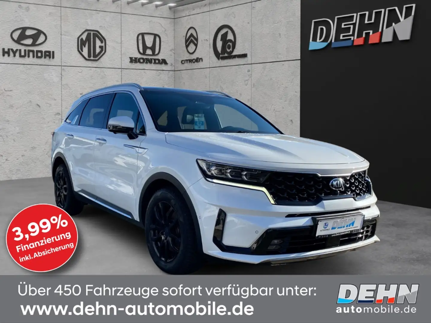 Kia Sorento 2.2 CRDi 4WD Platinum Pano HUD Weiß - 1