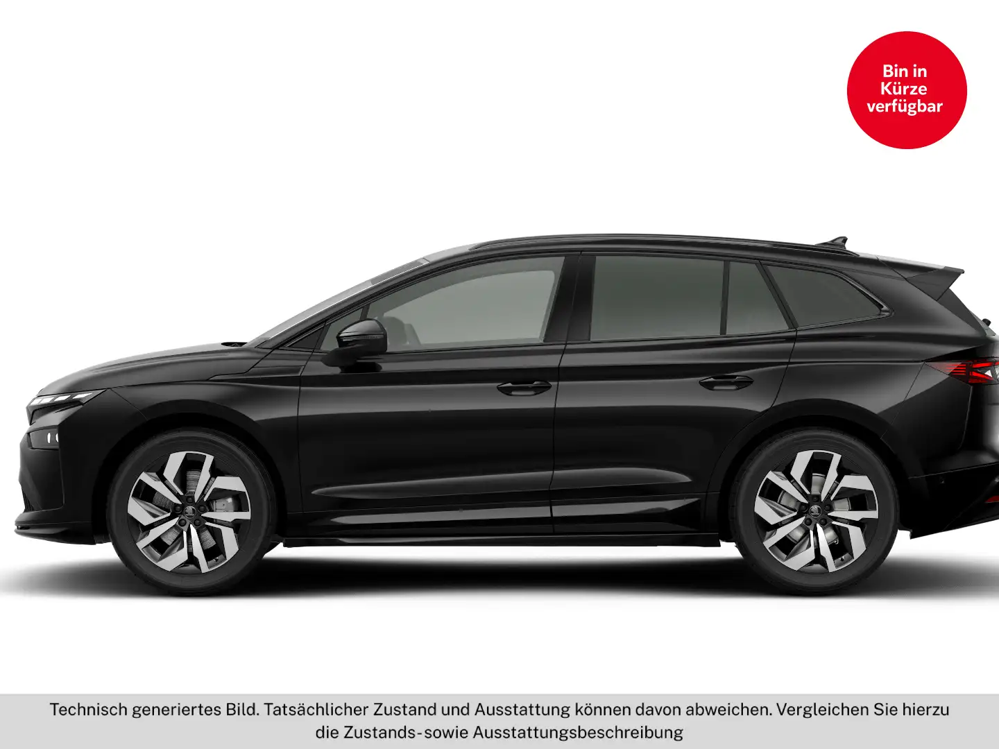 Skoda Enyaq Sportline 85x Schwarz - 2