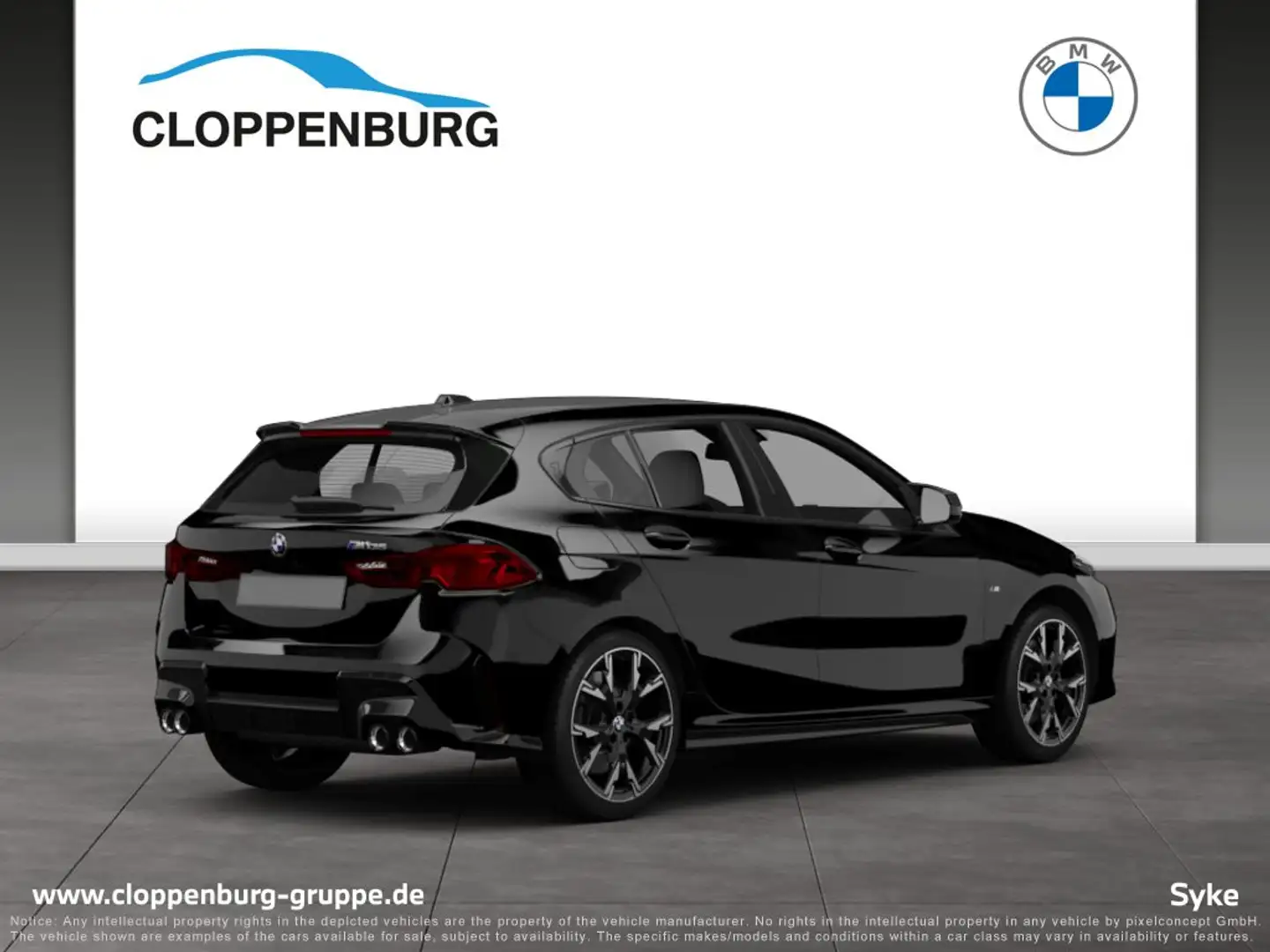 BMW 118 d M Sportpaket Head-Up H&K Lenkradhzg.360-Kamera I Zwart - 2