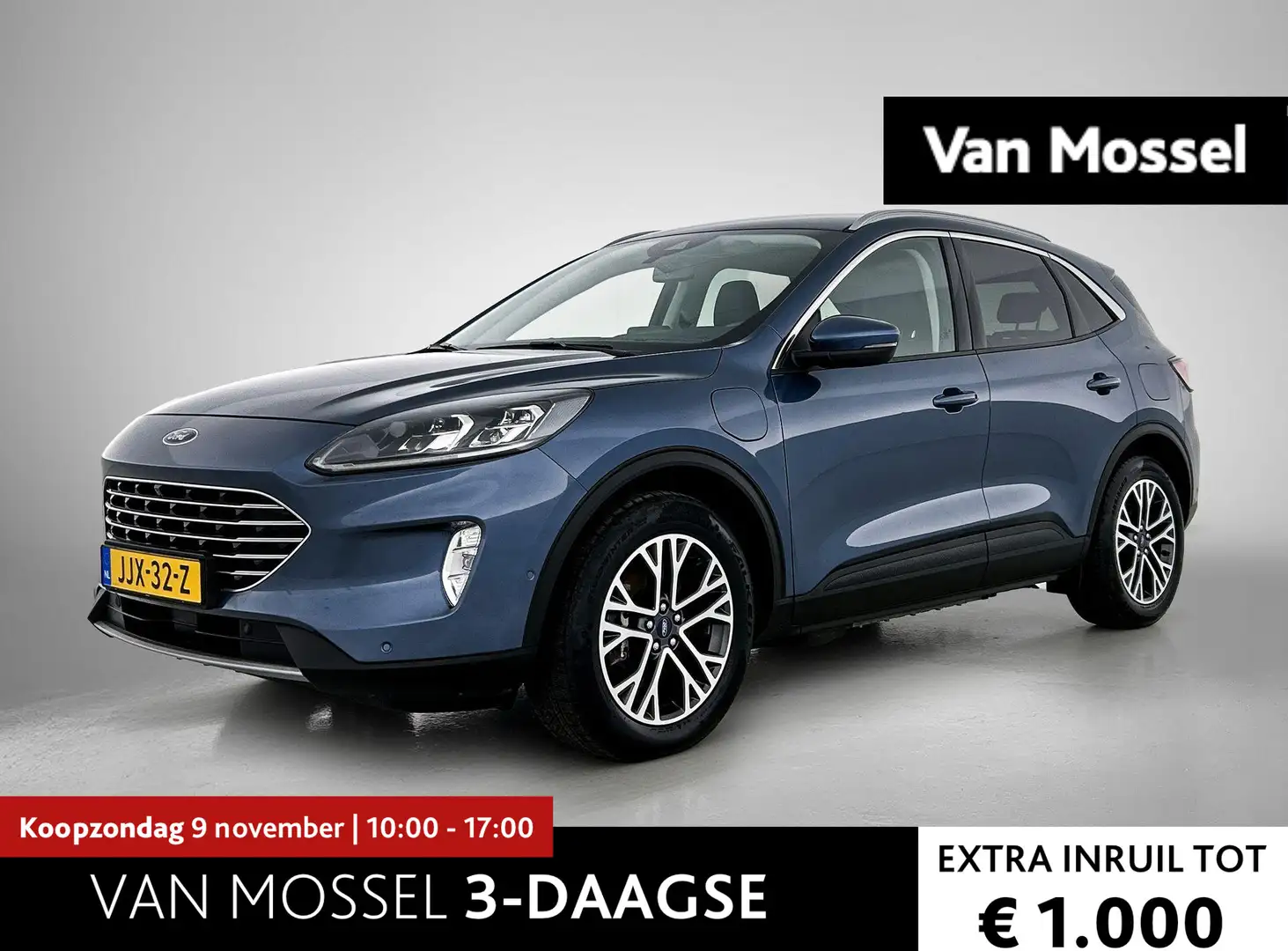 Ford Kuga 2.5 PHEV Titanium X Adapt. Cruise | winterpack | Bleu - 1