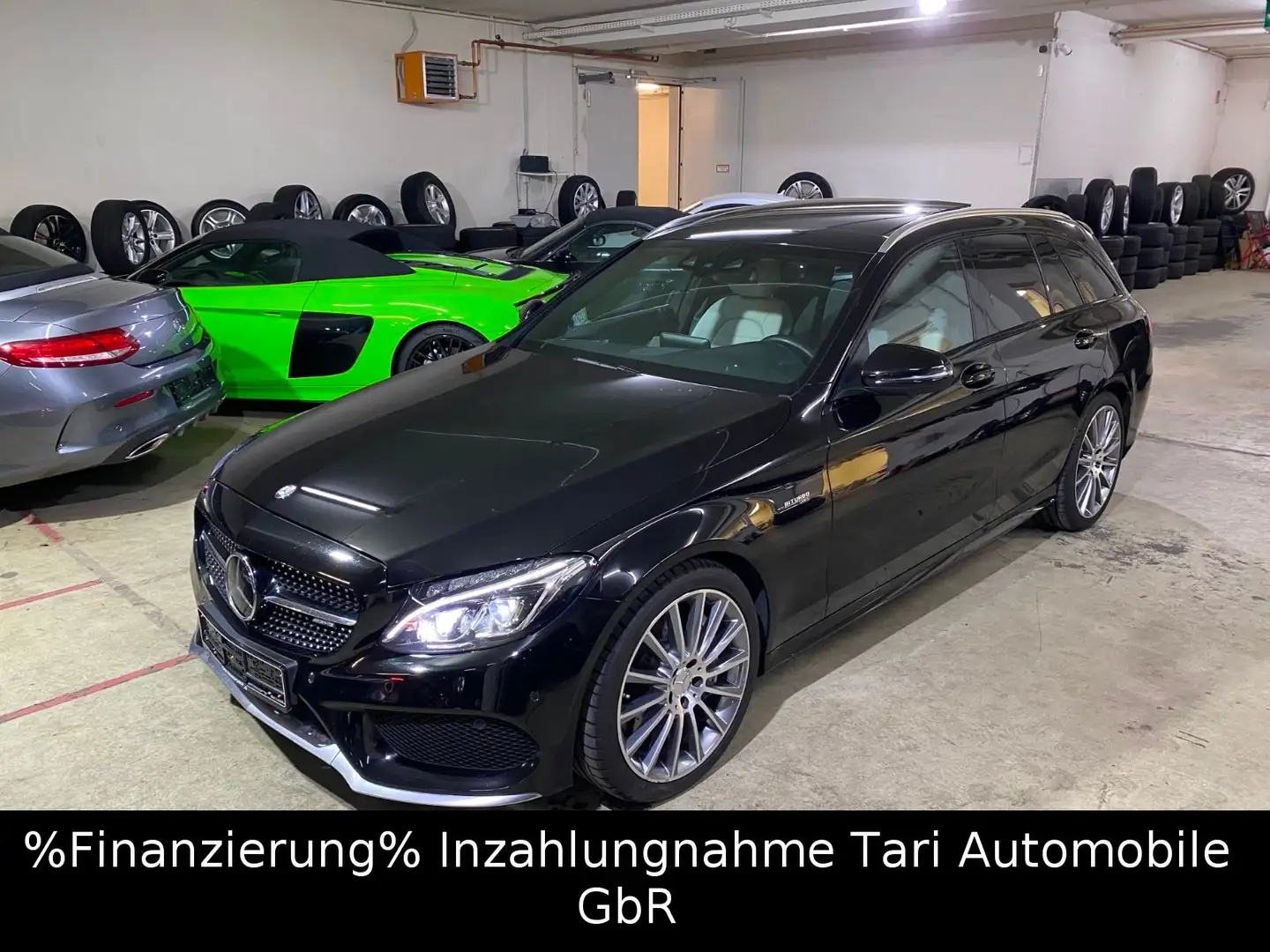 Mercedes-Benz C 43 AMG 4Matic T Abstand,Pano,360°,1.Hand,73tkm Black - 2