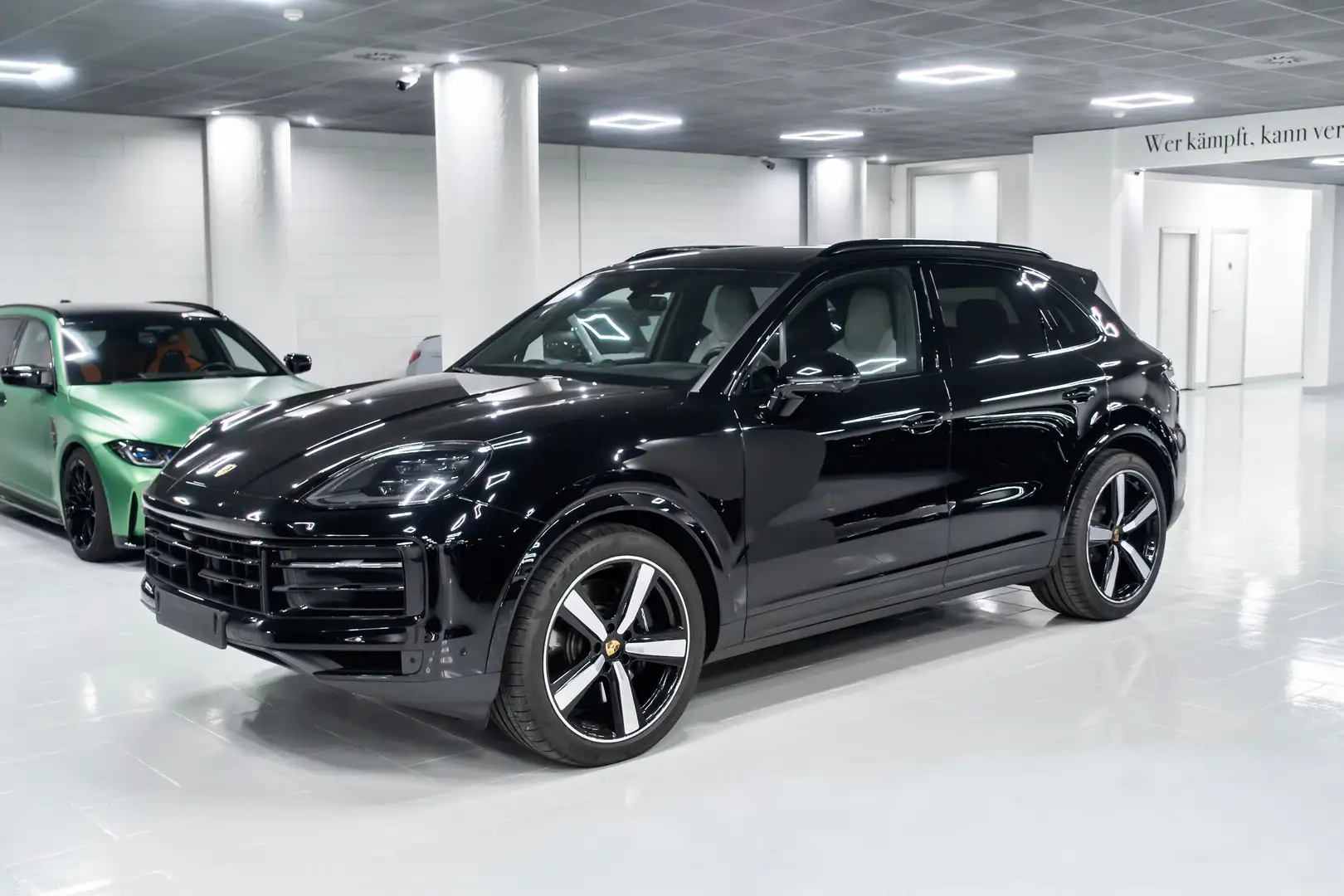 Porsche Cayenne 4.0 V8 S MATRIX SOSP PNEUM 22Ø SCARICOSPORT ACC Noir - 1