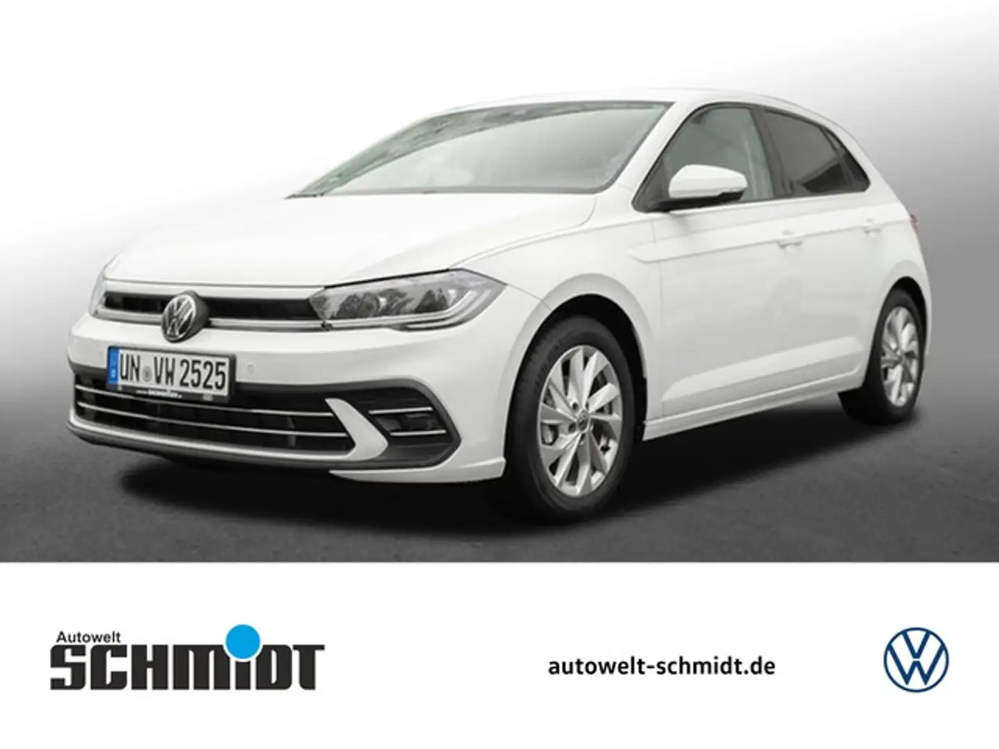 Volkswagen Polo 1,0 l TSI DSG Style AHK PALERMO NAVI KAMERA CAR... Weiß - 1